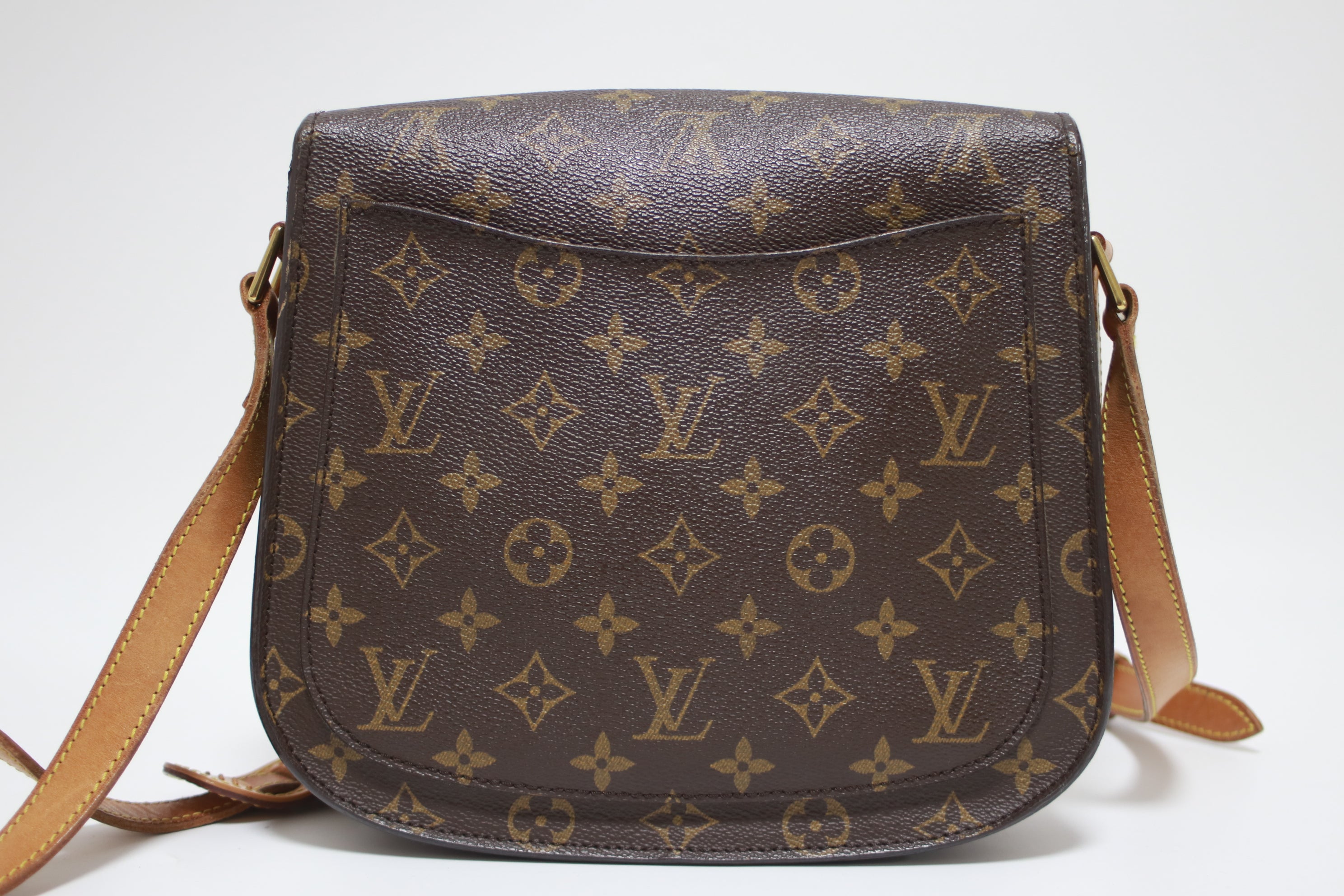 Louis Vuitton Saint Cloud GM Shoulder Bag No Stickiness Used