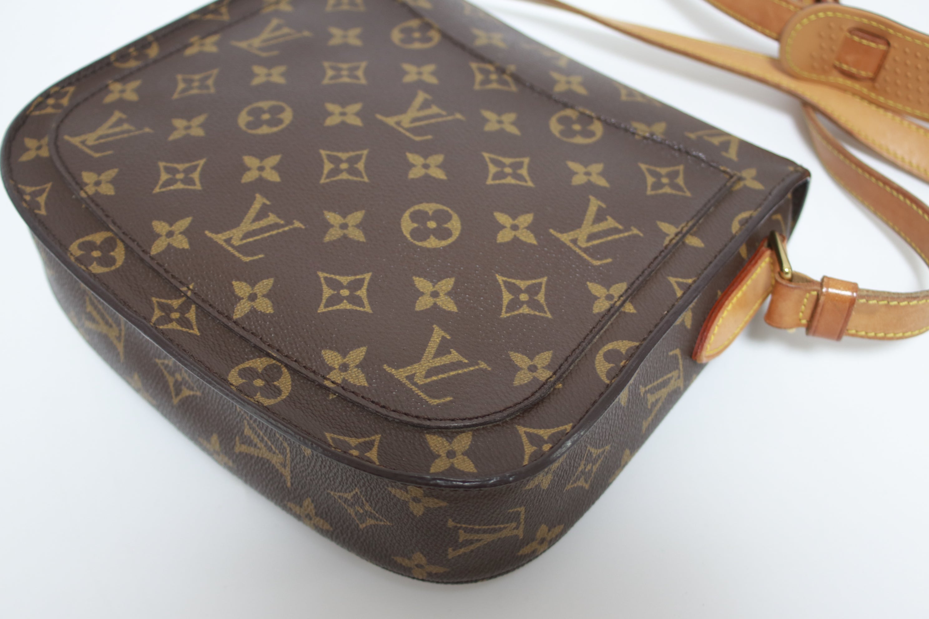 Louis Vuitton Saint Cloud GM Shoulder Bag No Stickiness Used