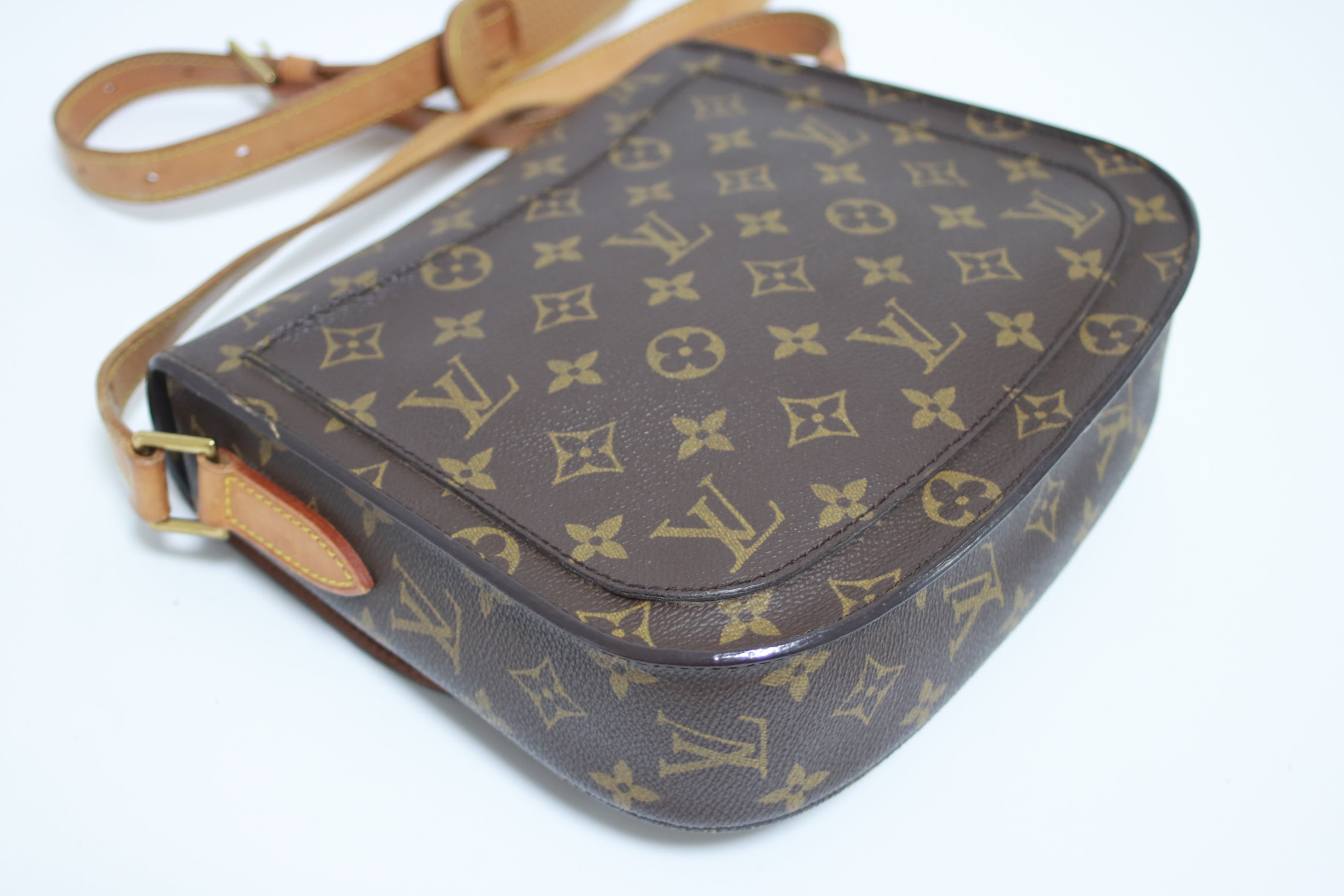 Louis Vuitton Saint Cloud GM Shoulder Bag No Stickiness Used