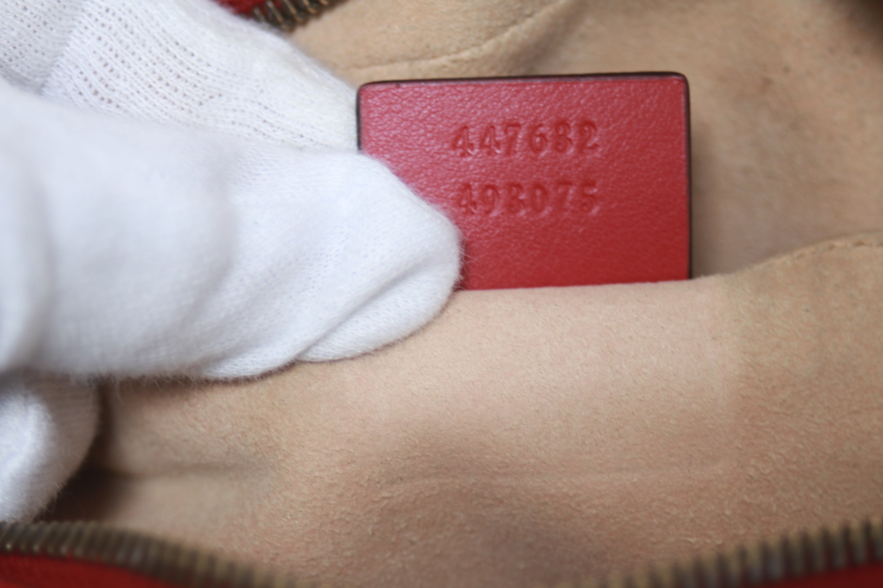 Gucci Marmont Small Shoulder Bag Red Used