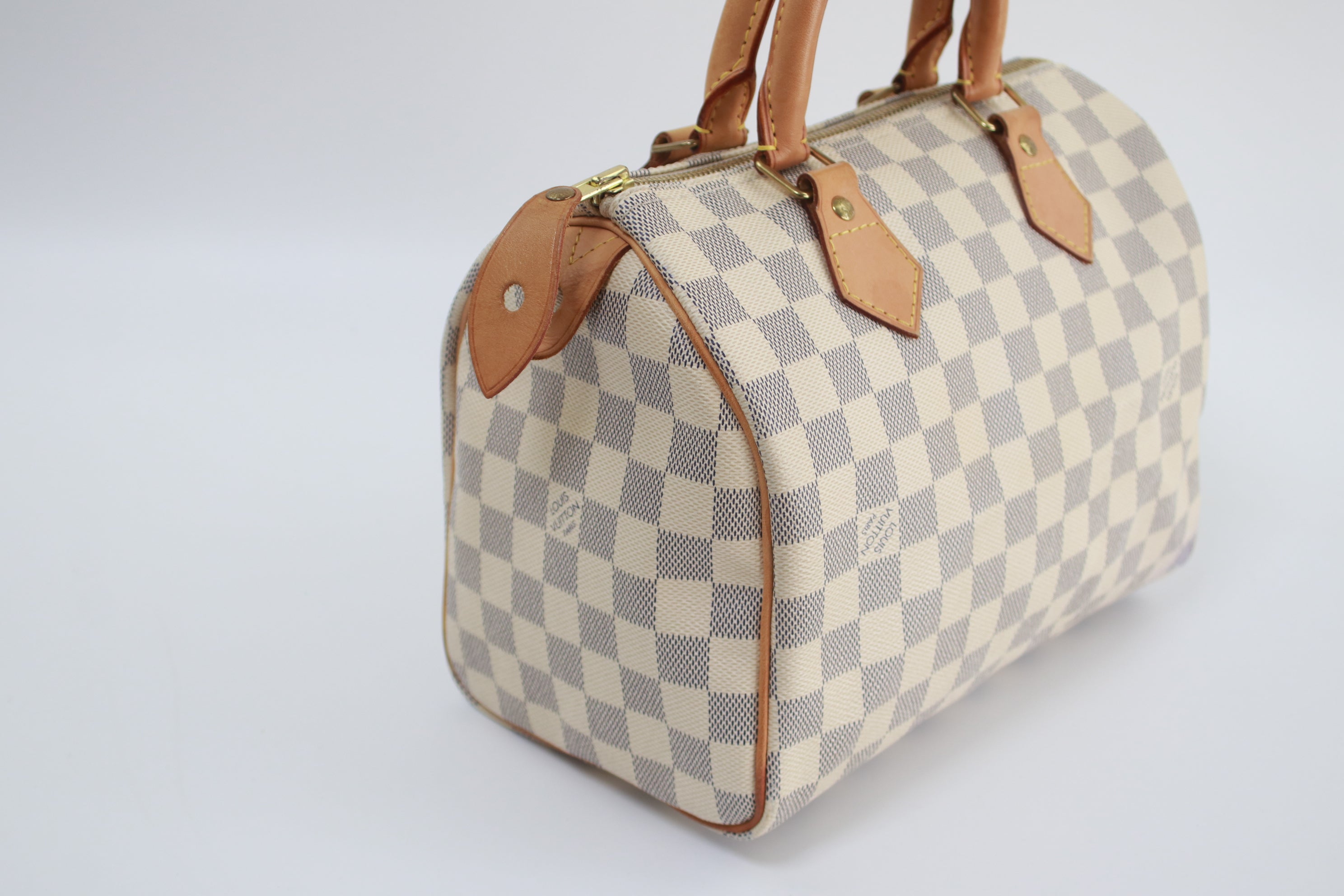 Louis vuitton speedy 25 damier azur hot sale