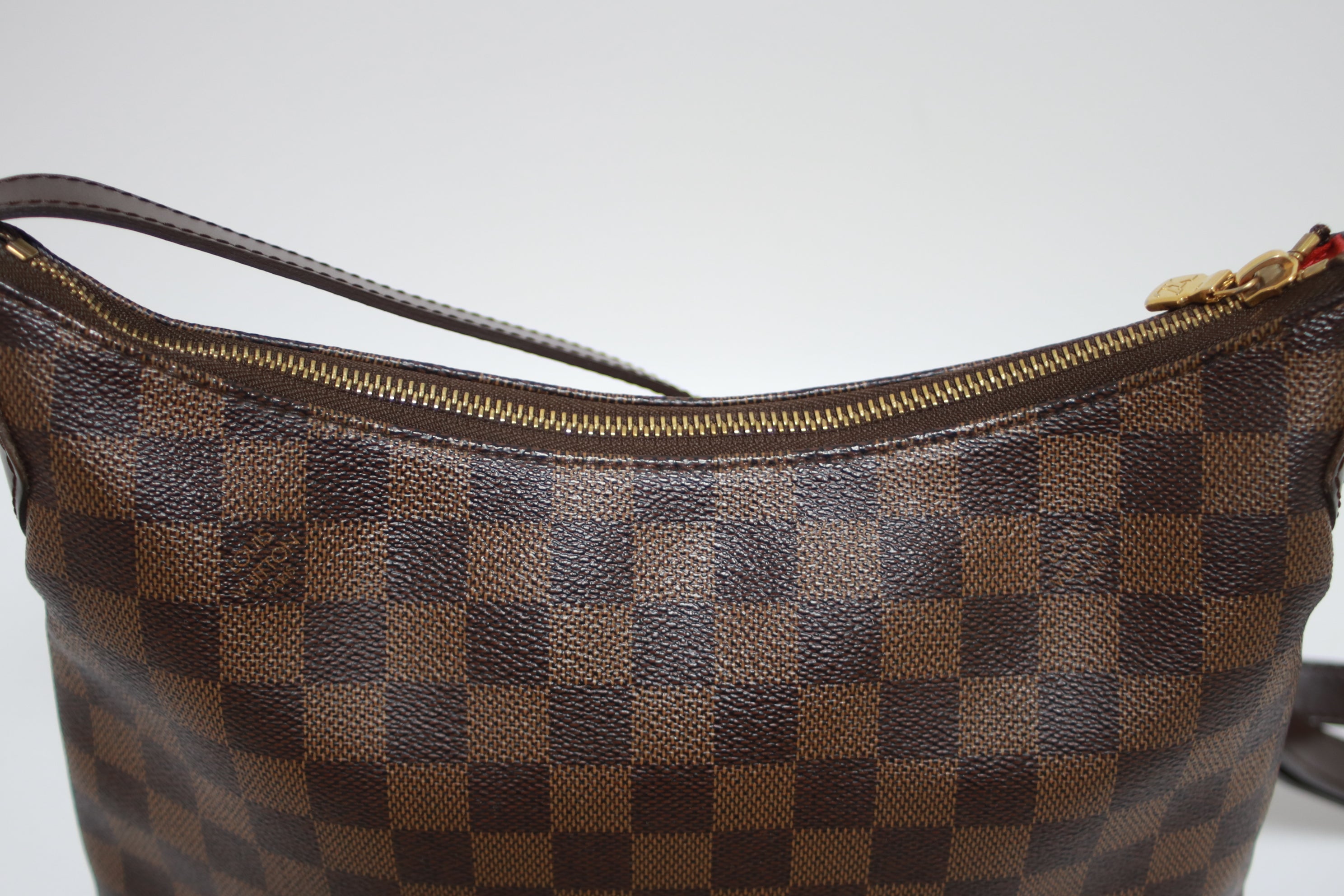 Louis Vuitton Bloomsbury PM Damier Ebene Shoulder Bag Used