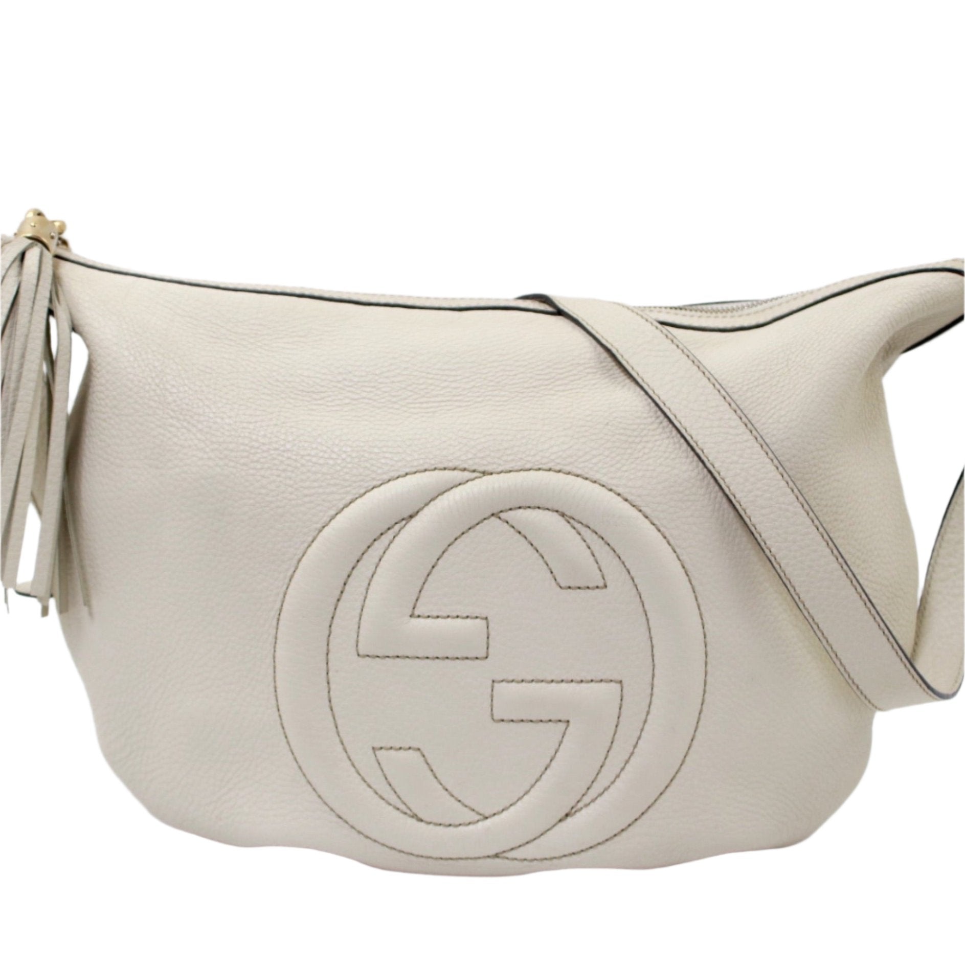 Gucci soho bag on sale white