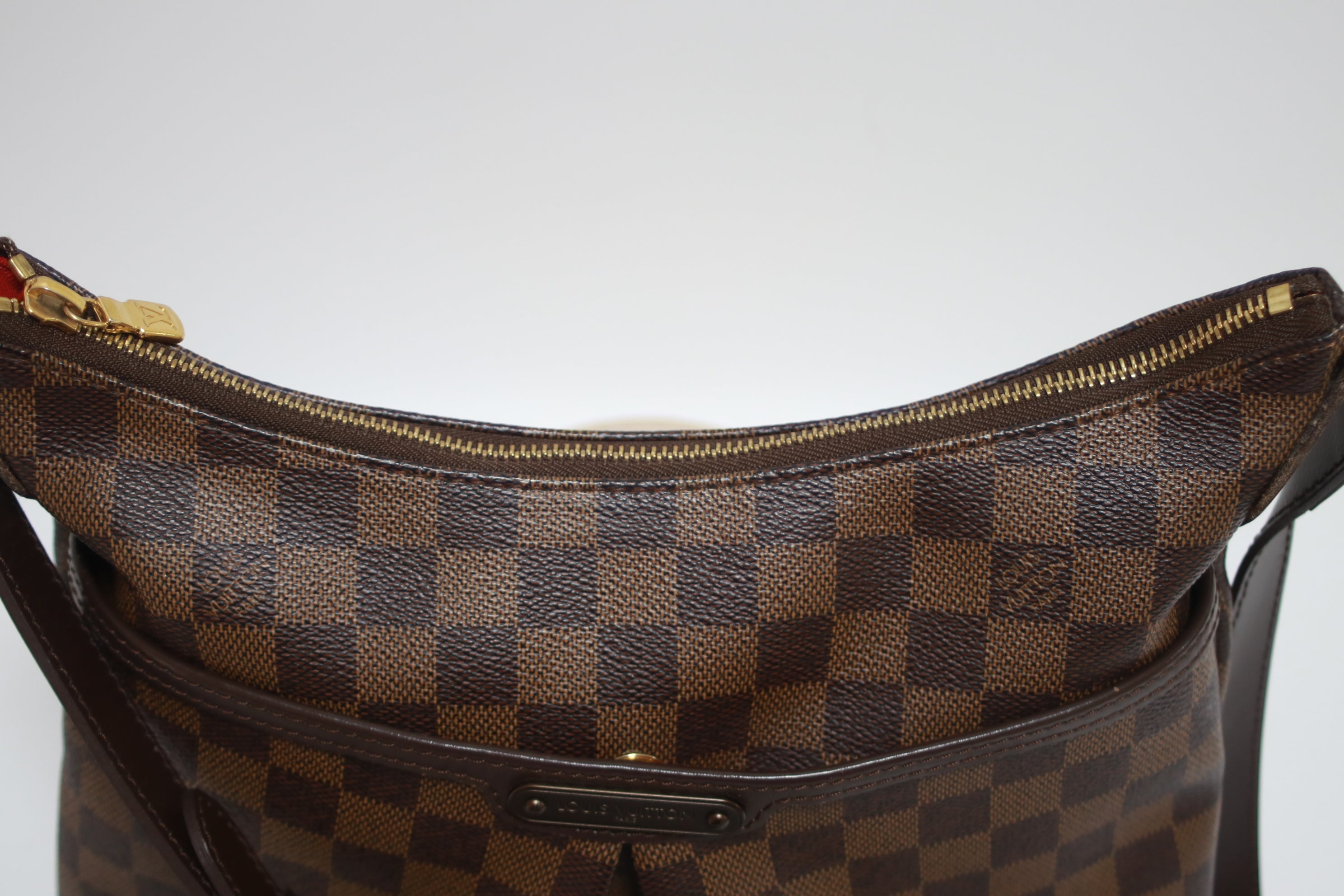 Louis Vuitton Bloomsbury PM Damier Ebene Shoulder Bag Used