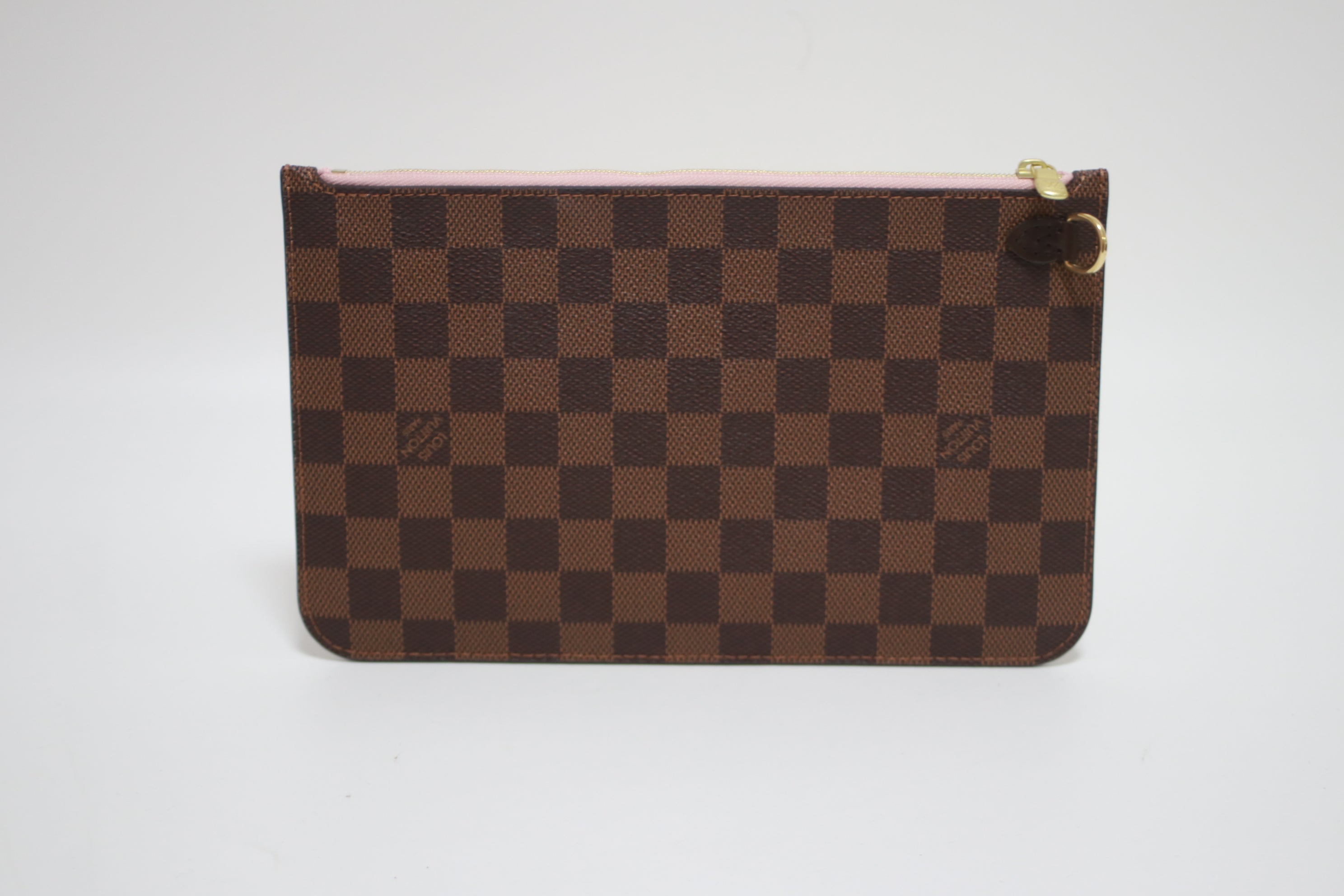 Louis Vuitton Neverfull Pouch Damier Ebene Used