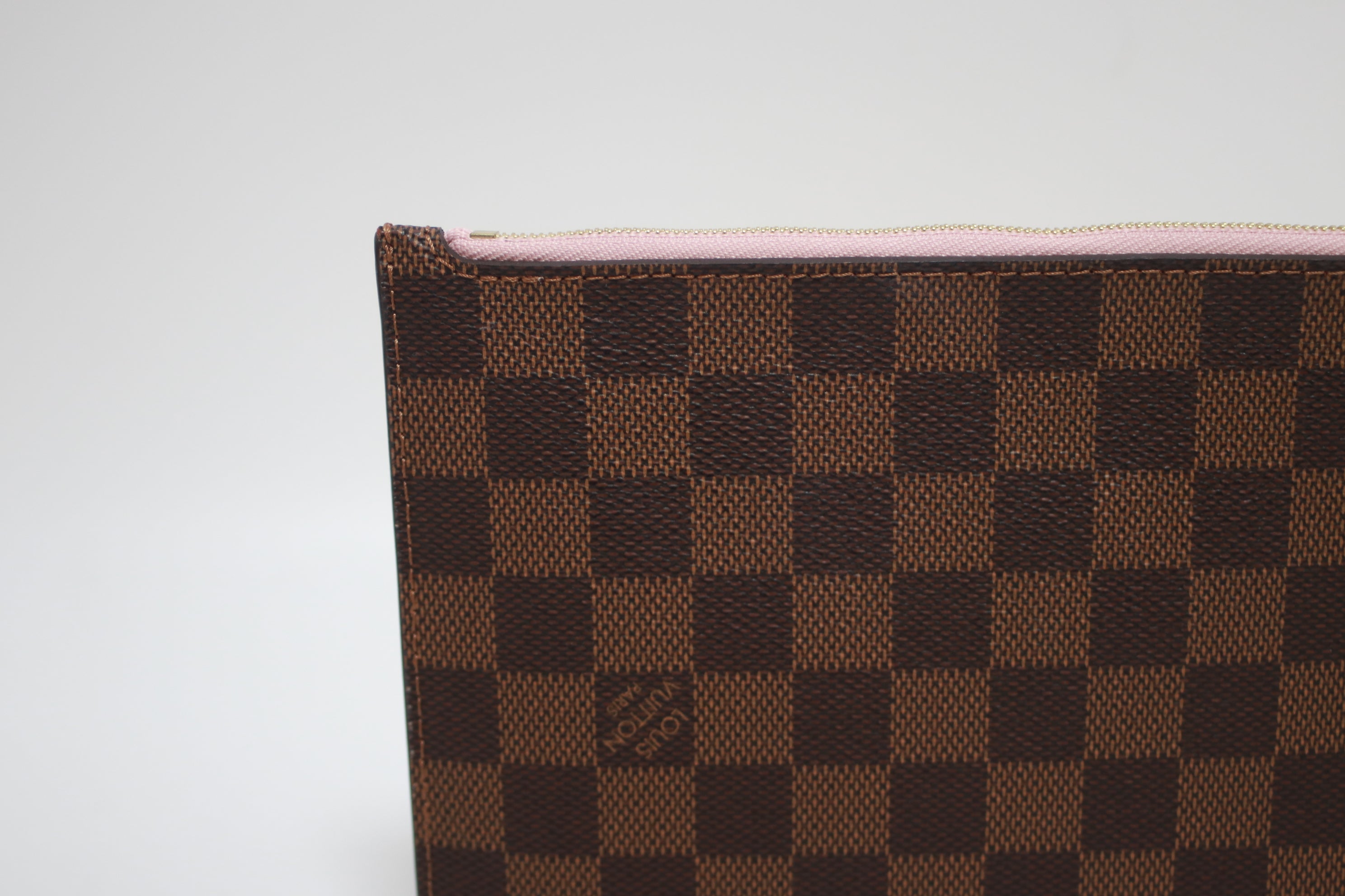 Louis Vuitton Neverfull Pouch Damier Ebene Used