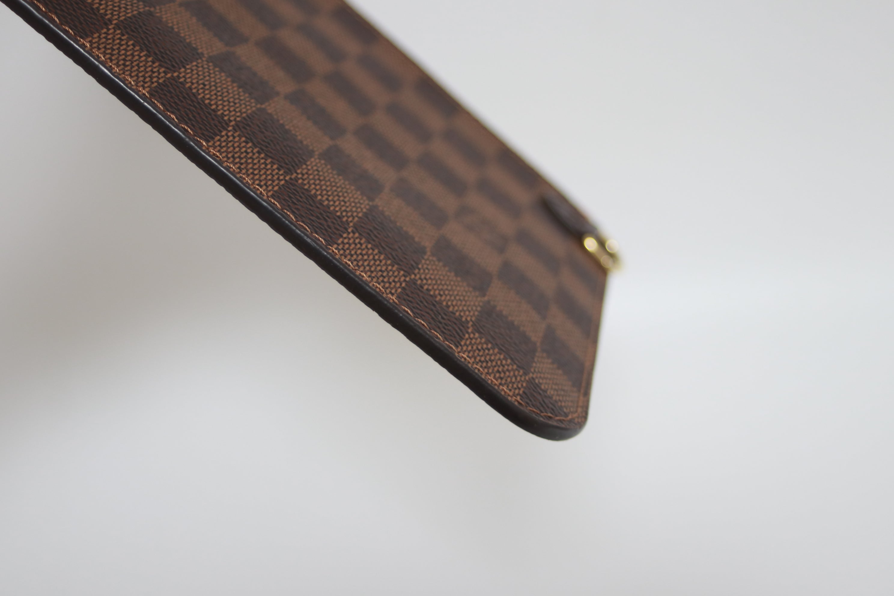 Louis Vuitton Neverfull Pouch Damier Ebene Used