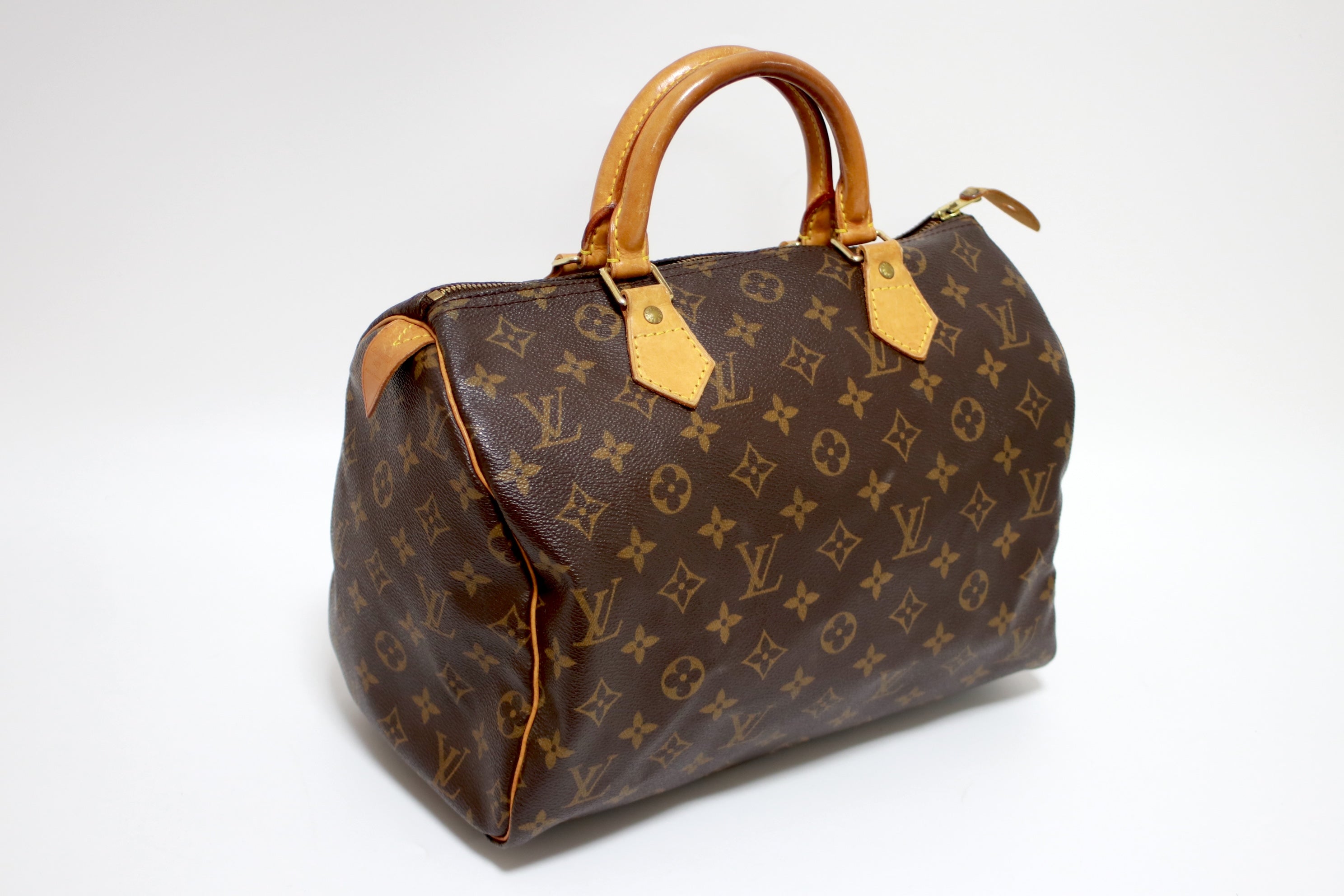 Louis Vuitton Speedy 30 Handbag Used (7540)
