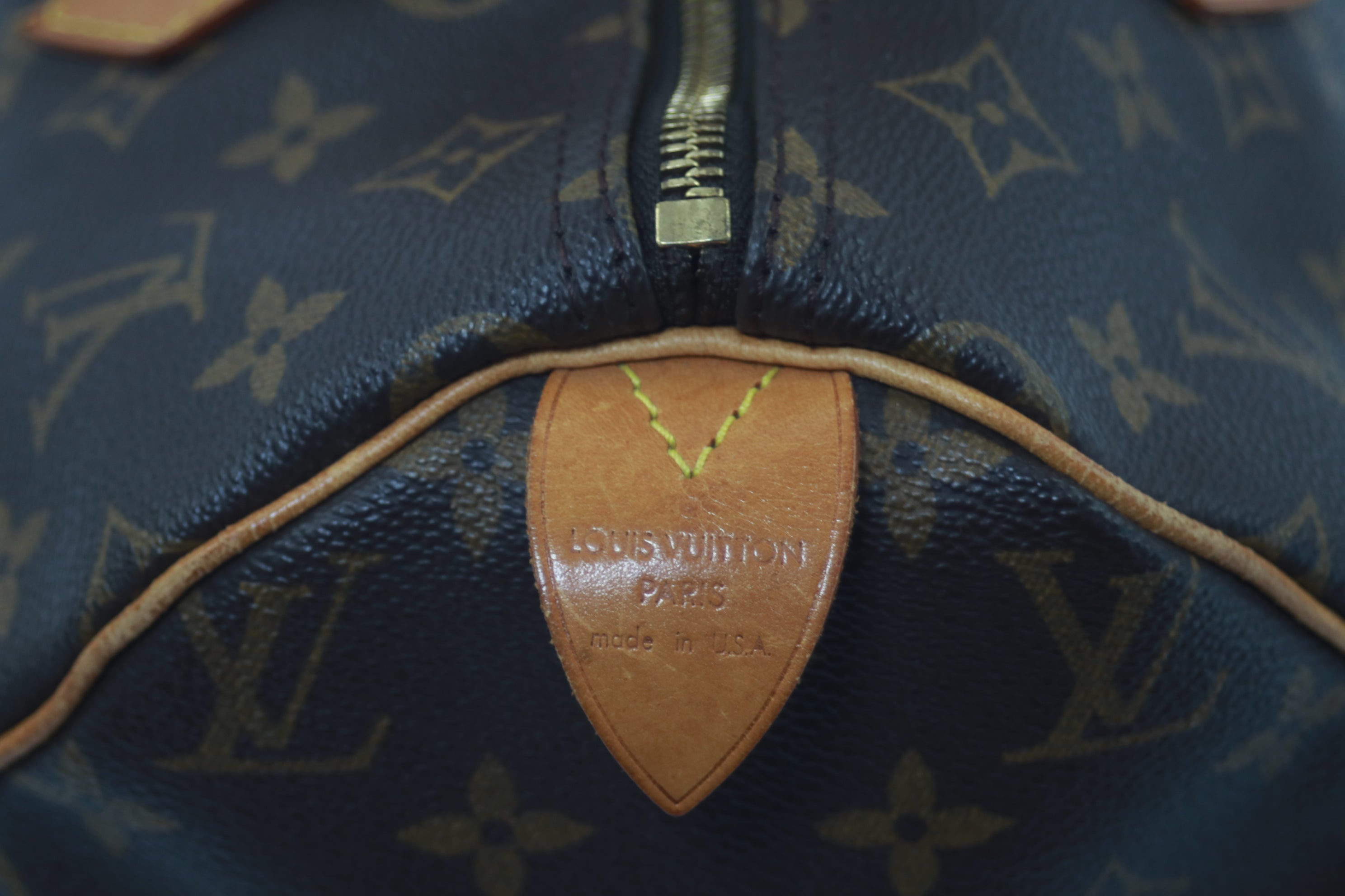 Louis Vuitton Speedy 30 Handbag Used (6186)