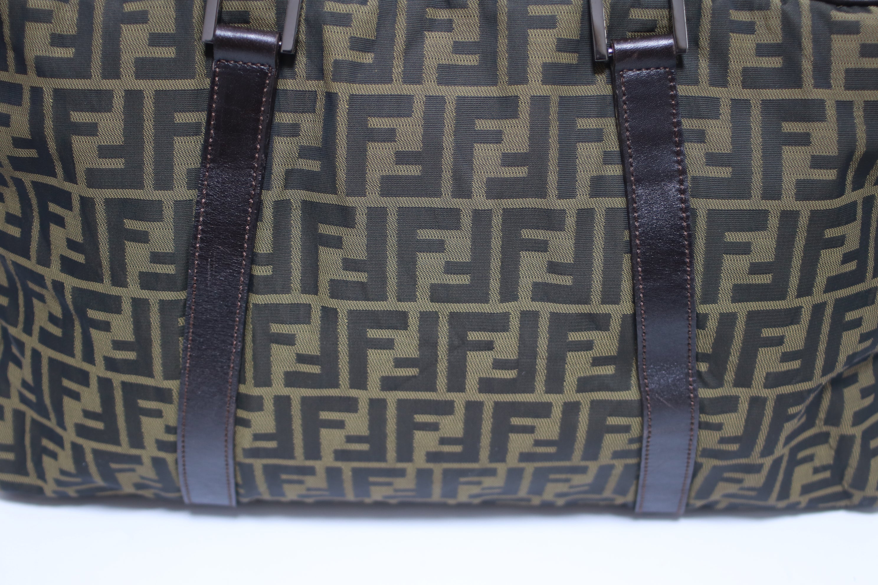 Fendi Zucca Duffle Bag Used