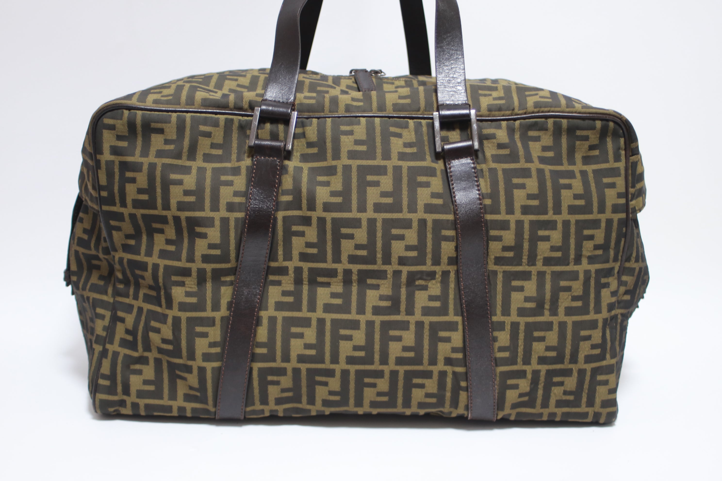 Fendi Zucca Duffle Bag Used