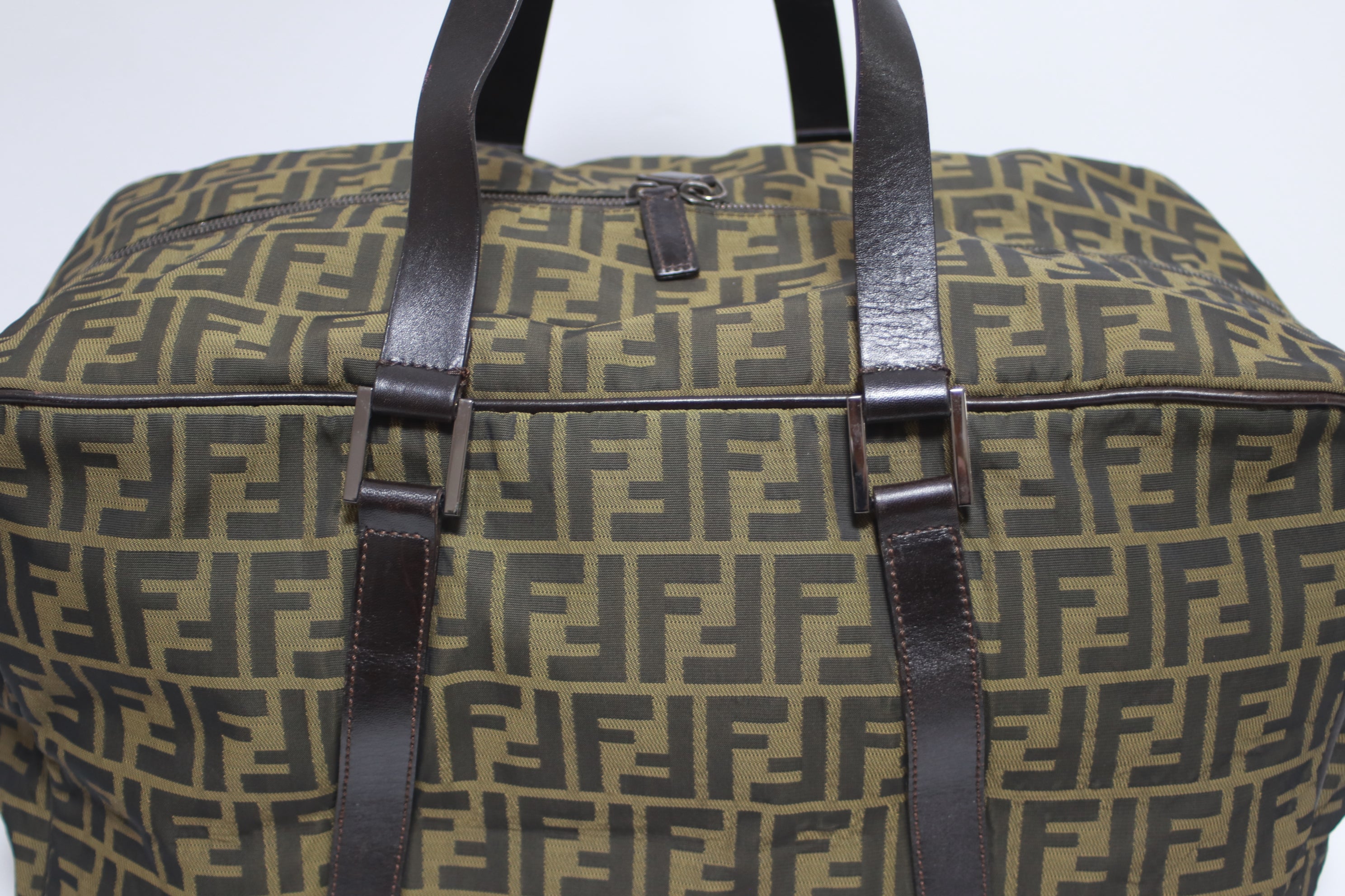 Fendi Zucca Duffle Bag Used