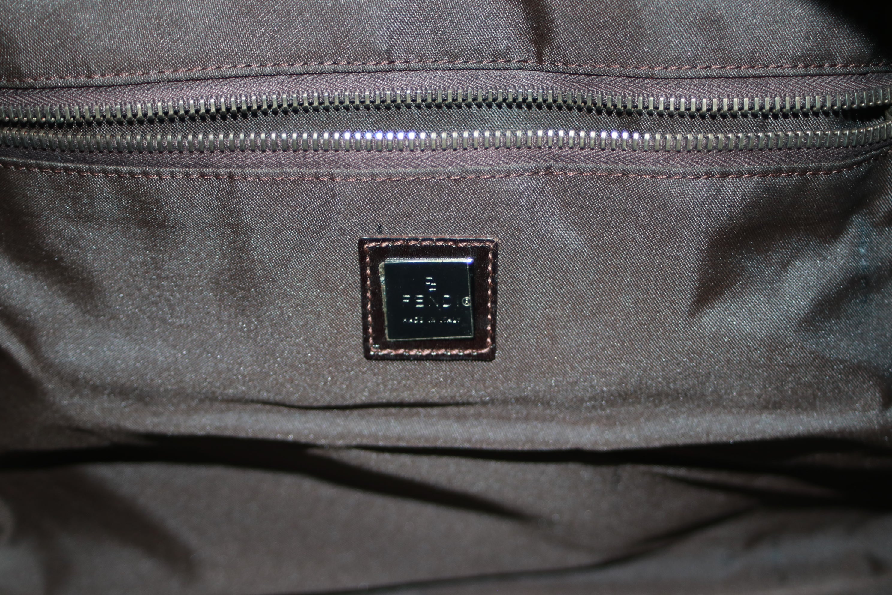 Fendi Zucca Duffle Bag Used