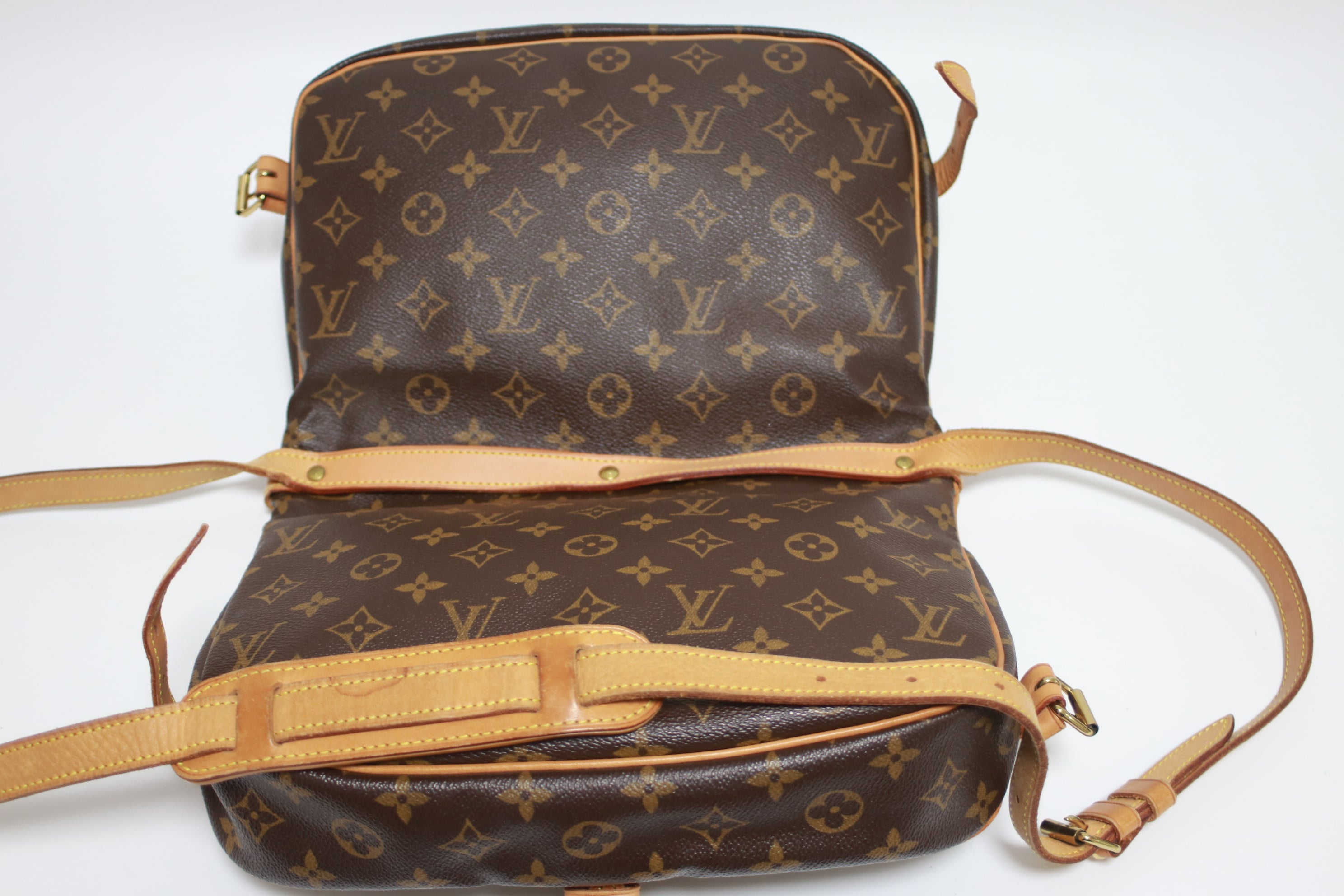 Louis Vuitton Speedy 30 Damier Azur Handbag Used (6252)
