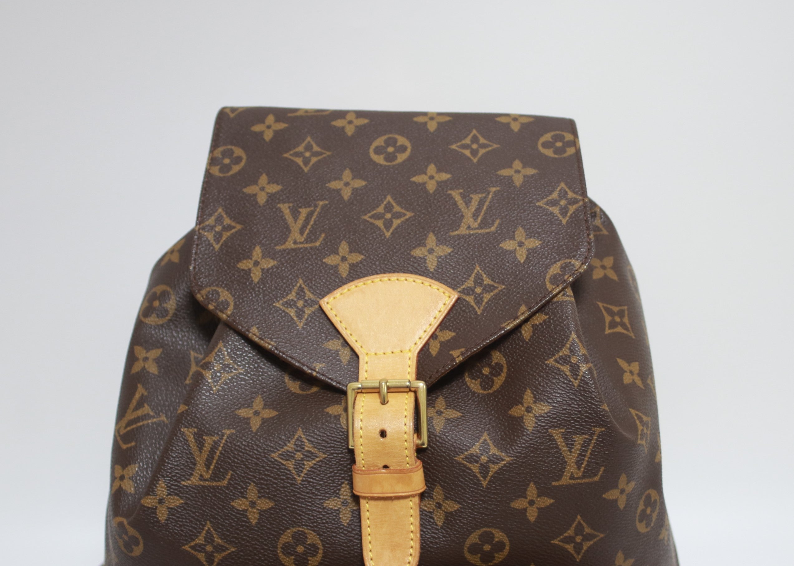 Louis Vuitton Montsouris GM Backpack Used