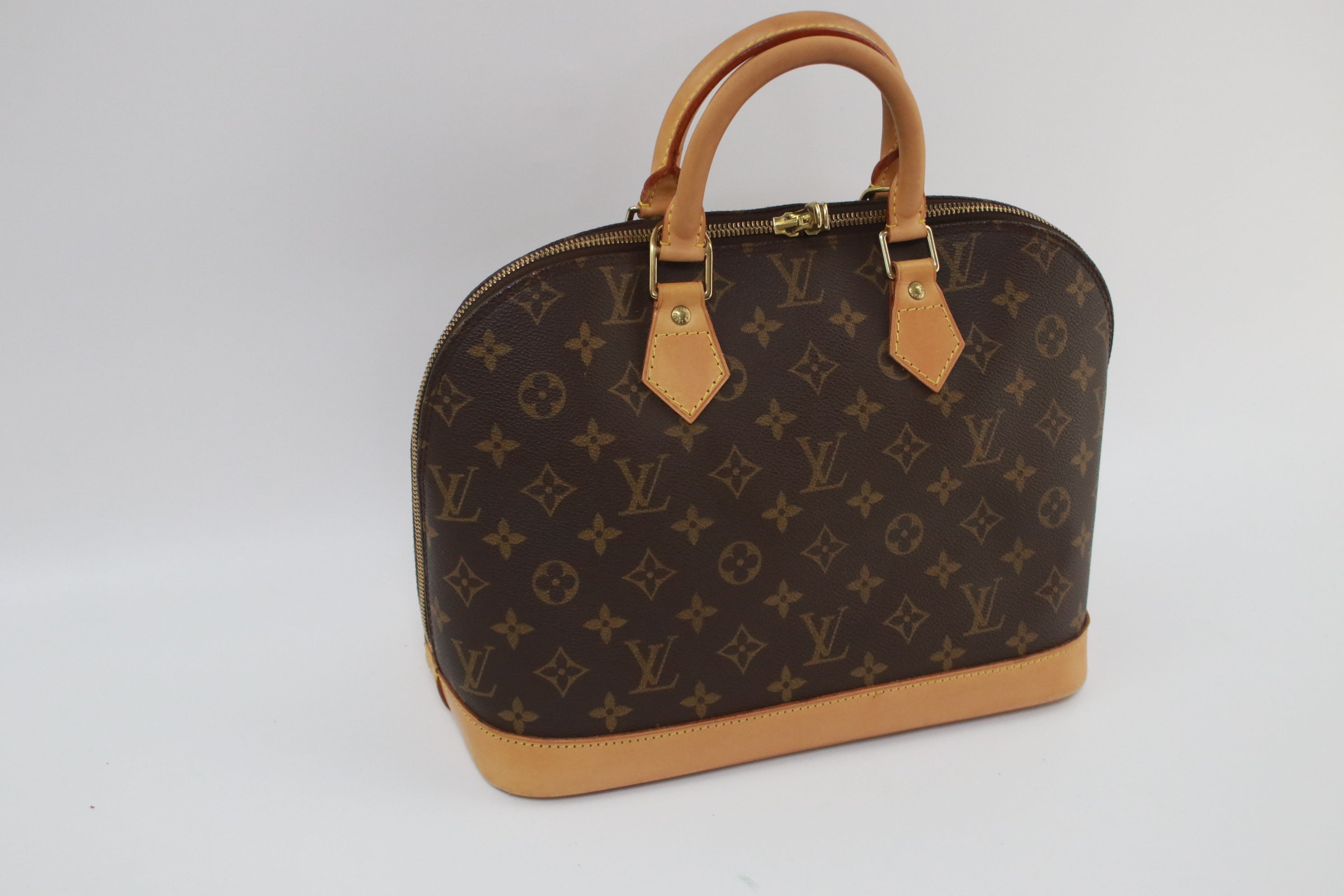 Vintage Louis Vuitton Gold Alma Bag