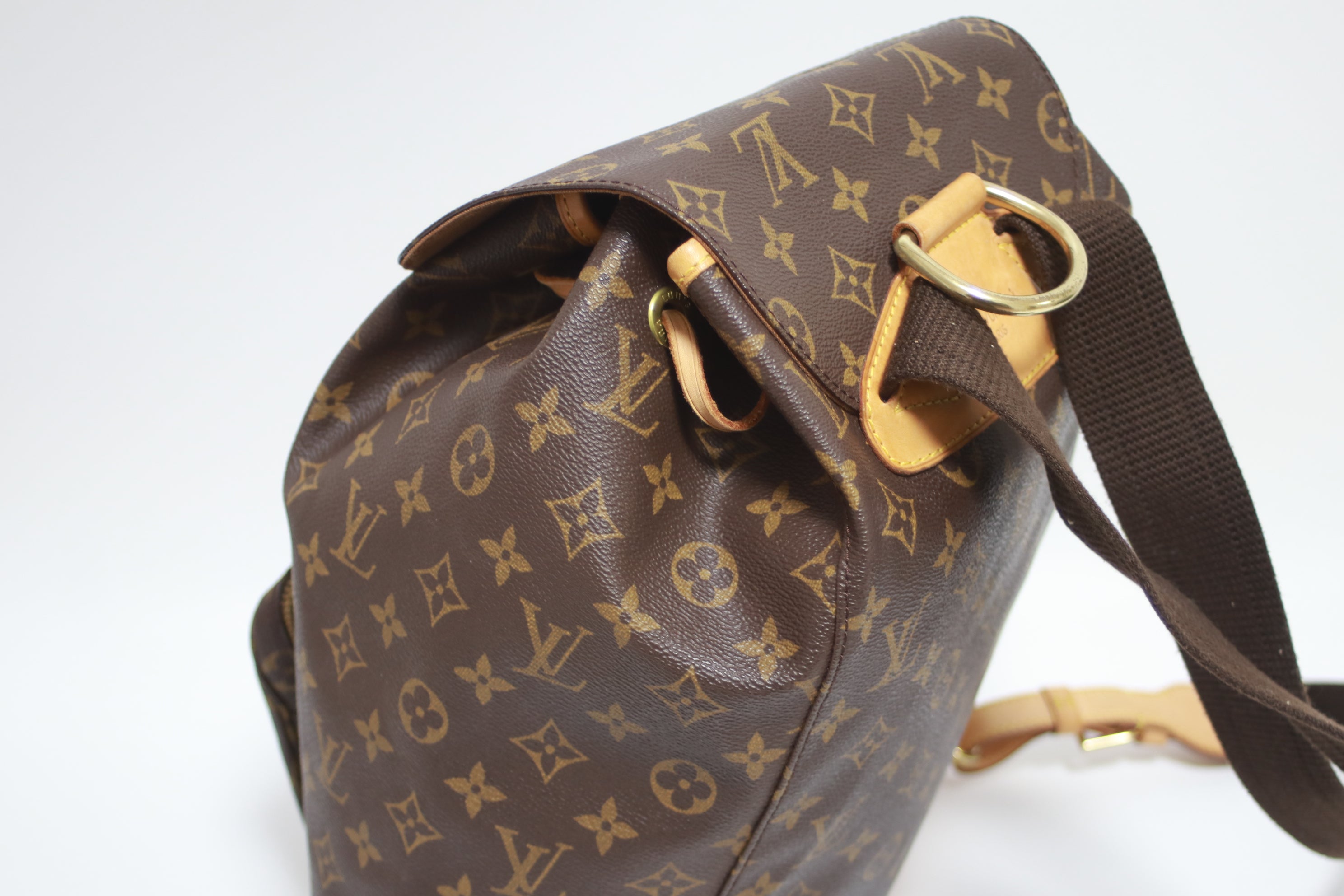 Louis Vuitton Montsouris GM Backpack Used