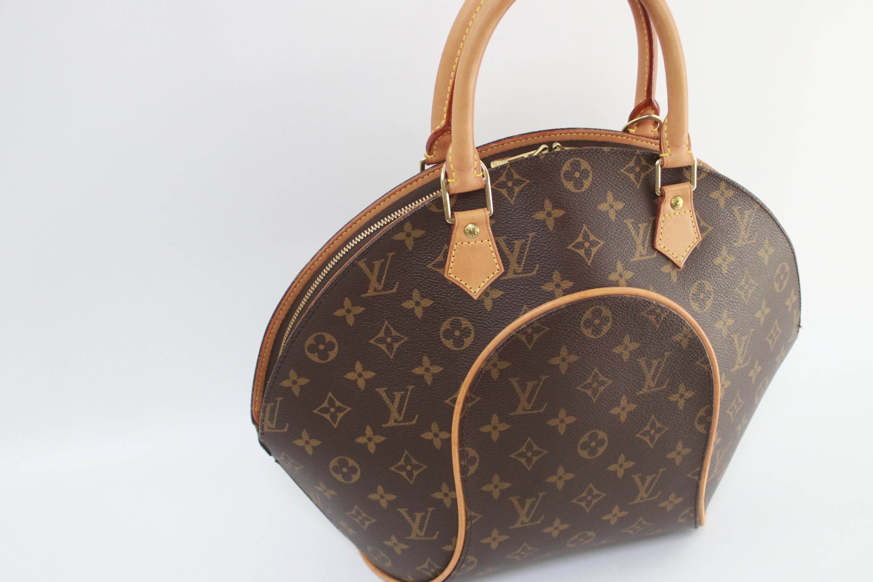 Louis Vuitton Women's Pre-Loved Monogram Ellipse MM Bag, Brown, One Size:  Handbags