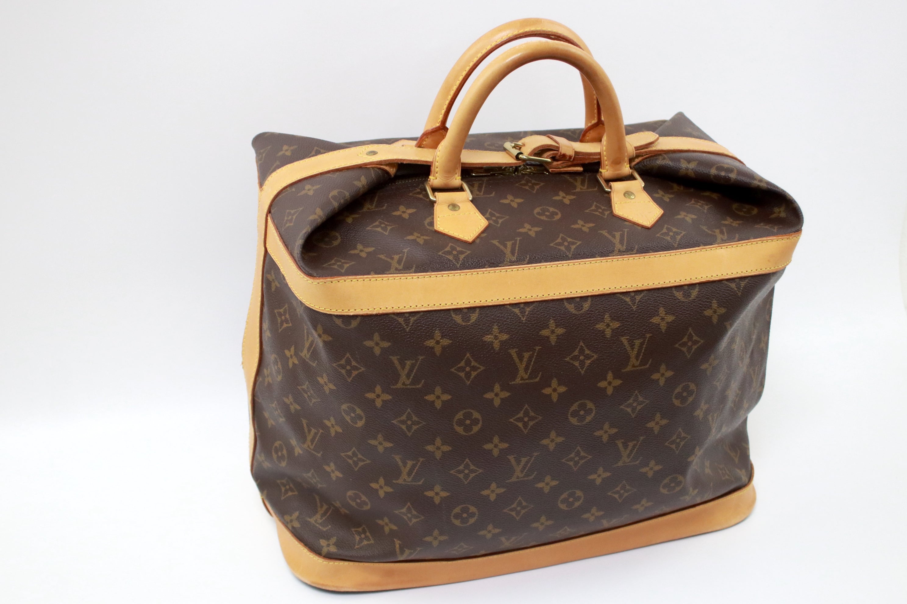 Louis Vuitton Cruiser Bag Travel Boston Bag Used (5786)