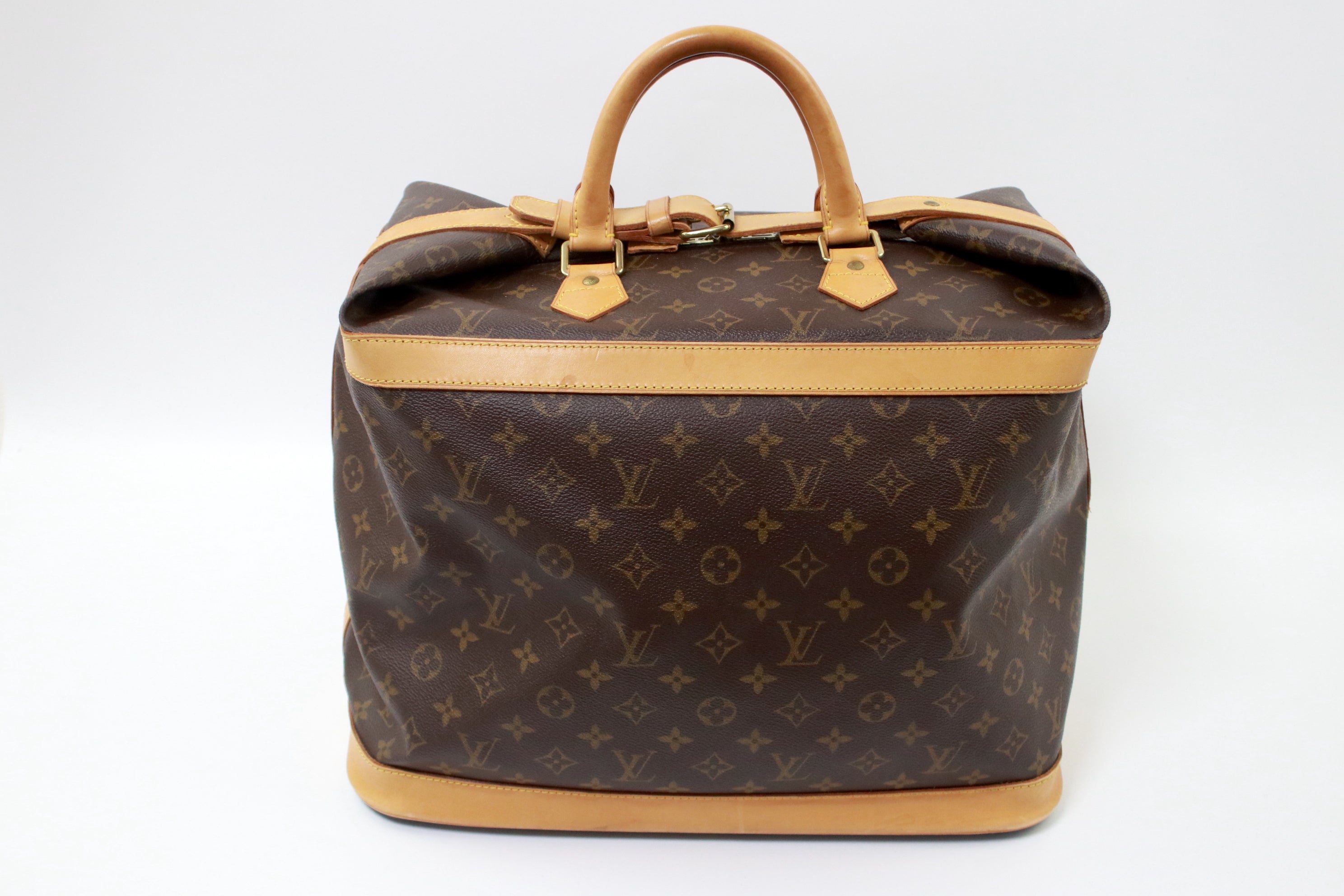 Louis Vuitton Cruiser Bag Travel Boston Bag Used (5786)