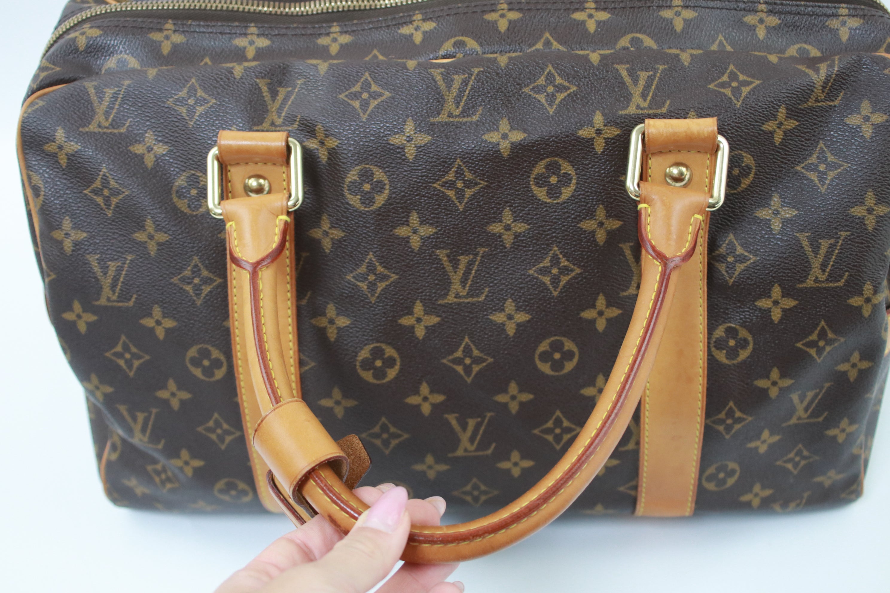 Louis Vuitton Carryall Boston Travel Bag Used (6884)