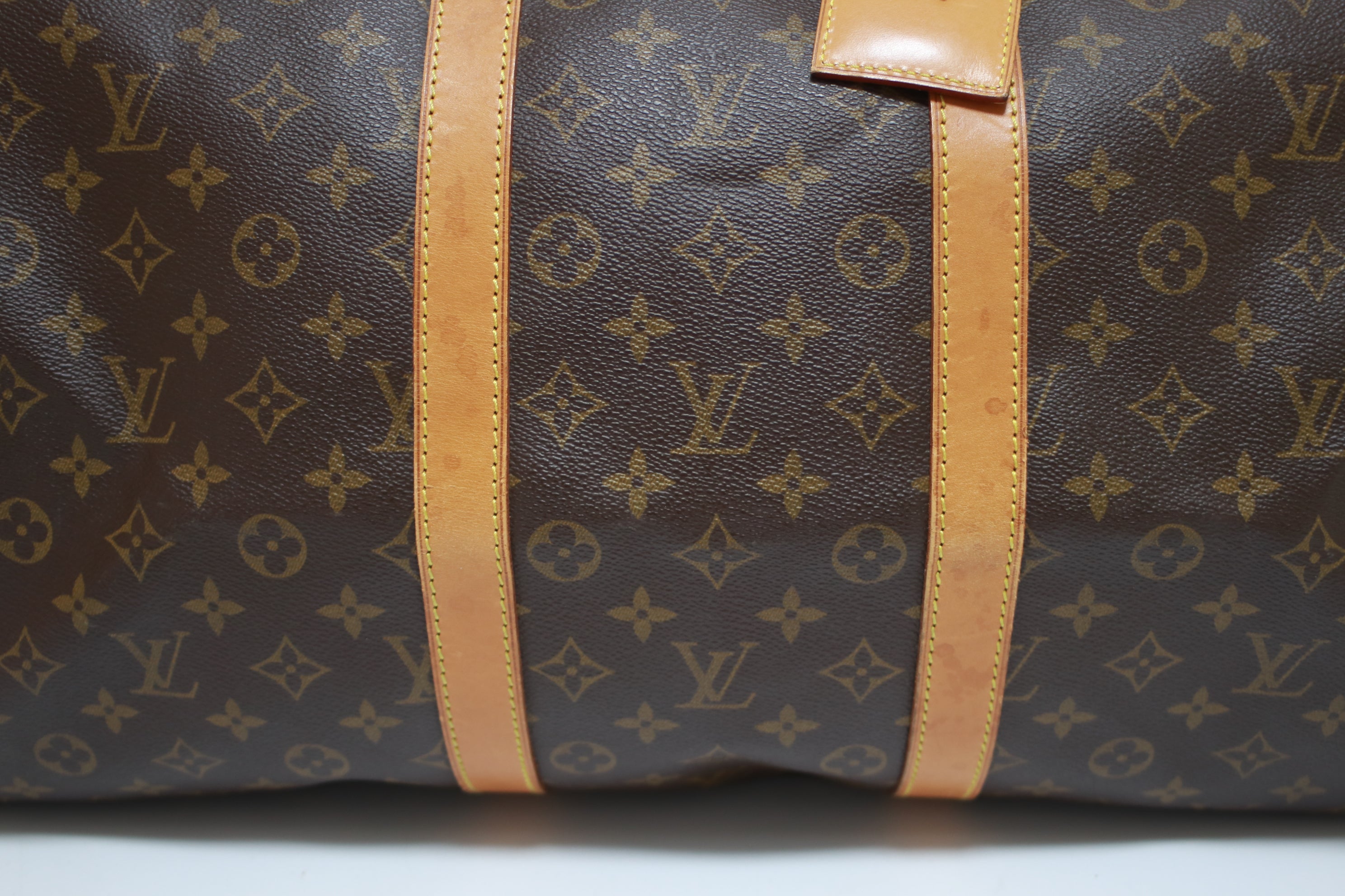 Louis Vuitton Keepall 55 Duffle Bag Used