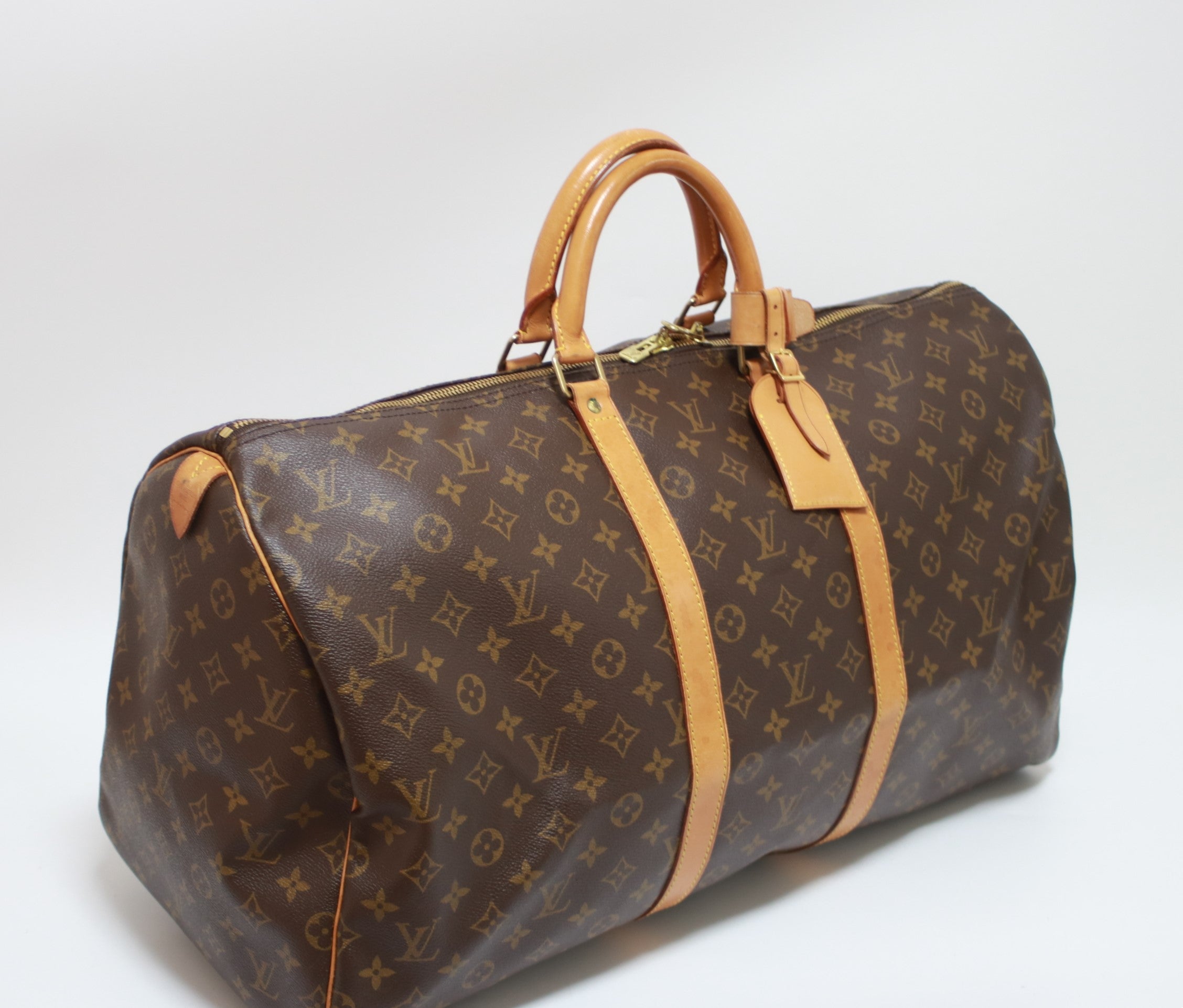 Louis Vuitton Keepall 55 Duffle Bag Used