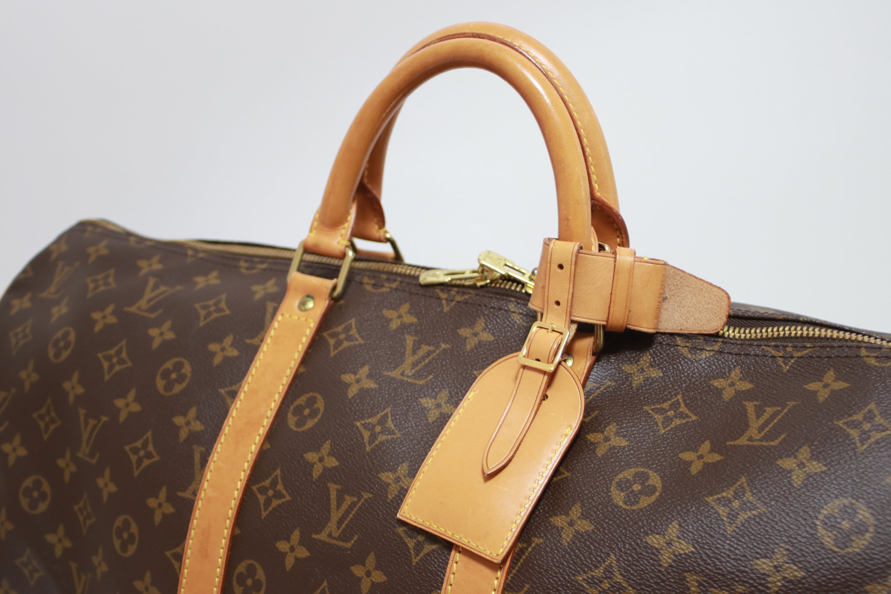 Louis Vuitton Keepall 55 Duffle Bag Used