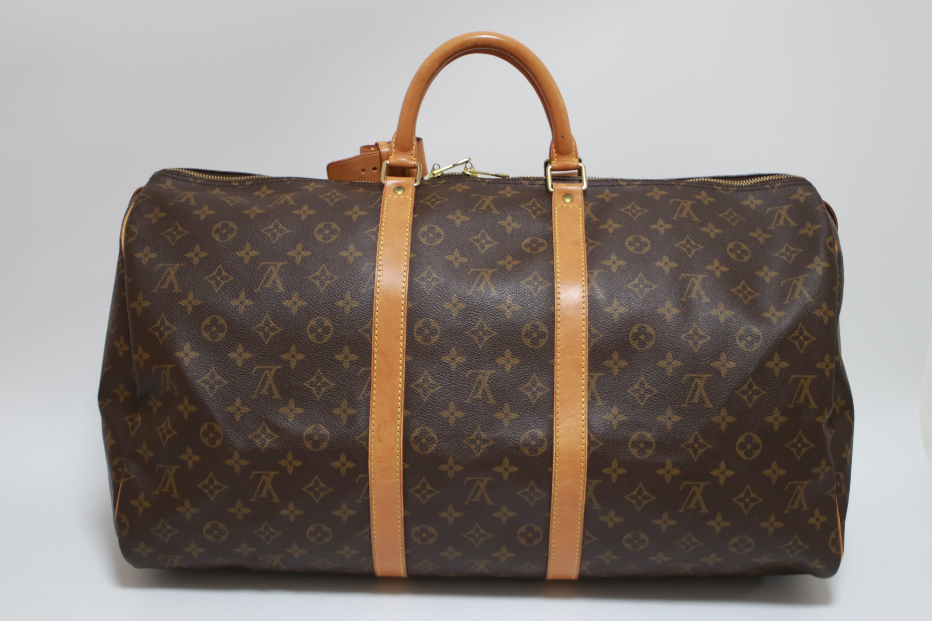 Louis Vuitton Keepall 55 Duffle Bag Used