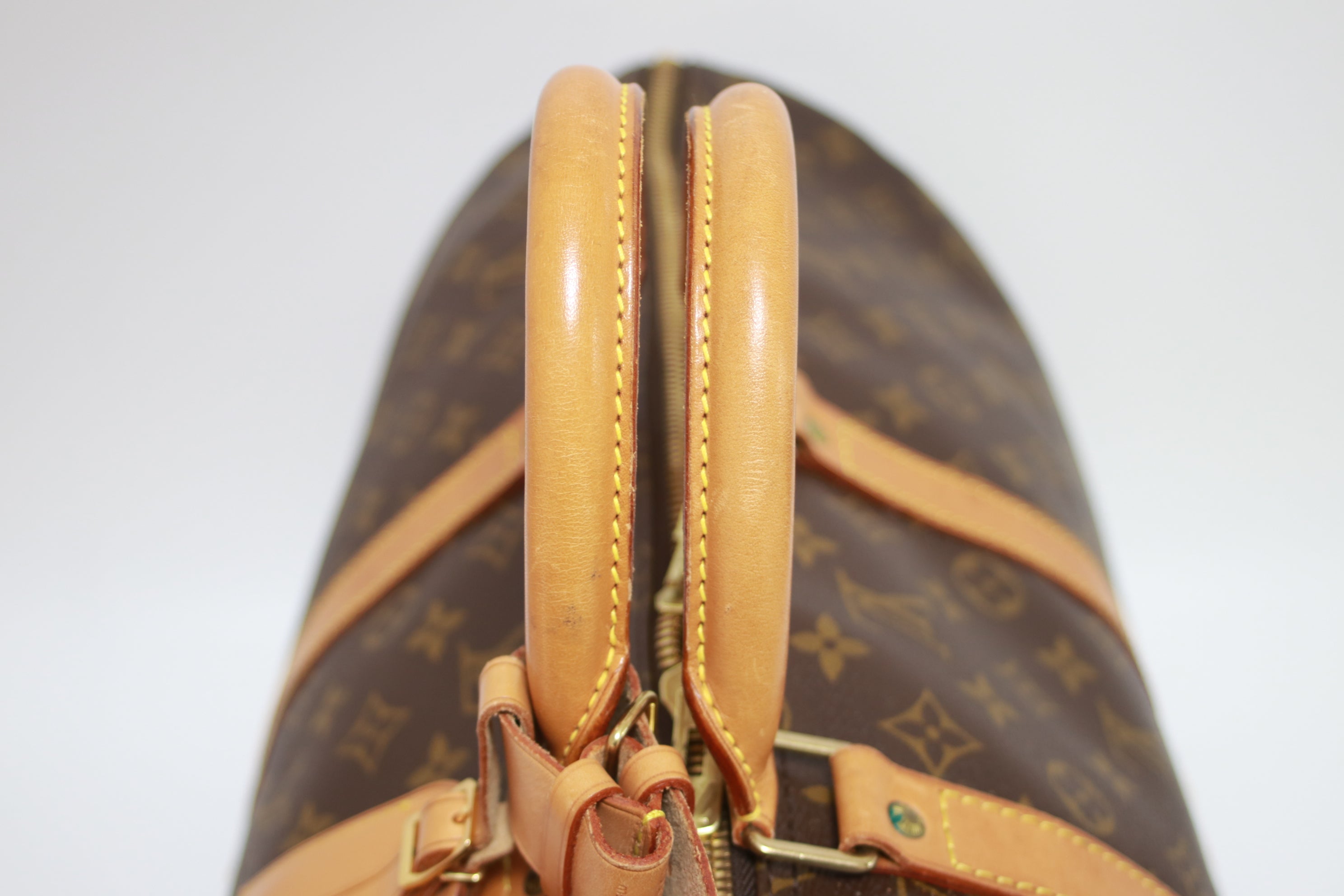 Louis Vuitton Keepall 55 Duffle Bag Used