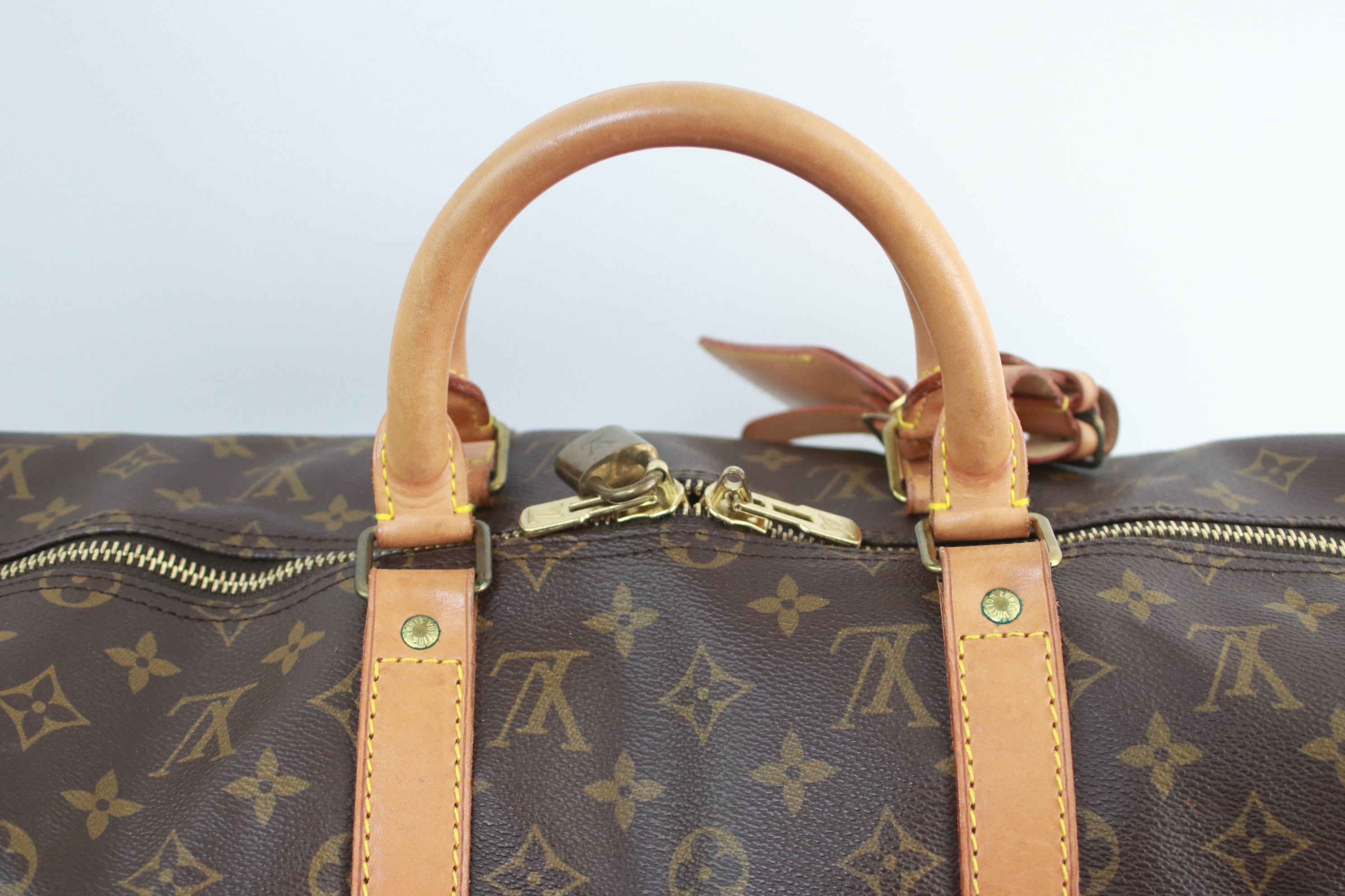 Louis Vuitton Keepall 50 Bandoulerie Boston Bag Used (6888)