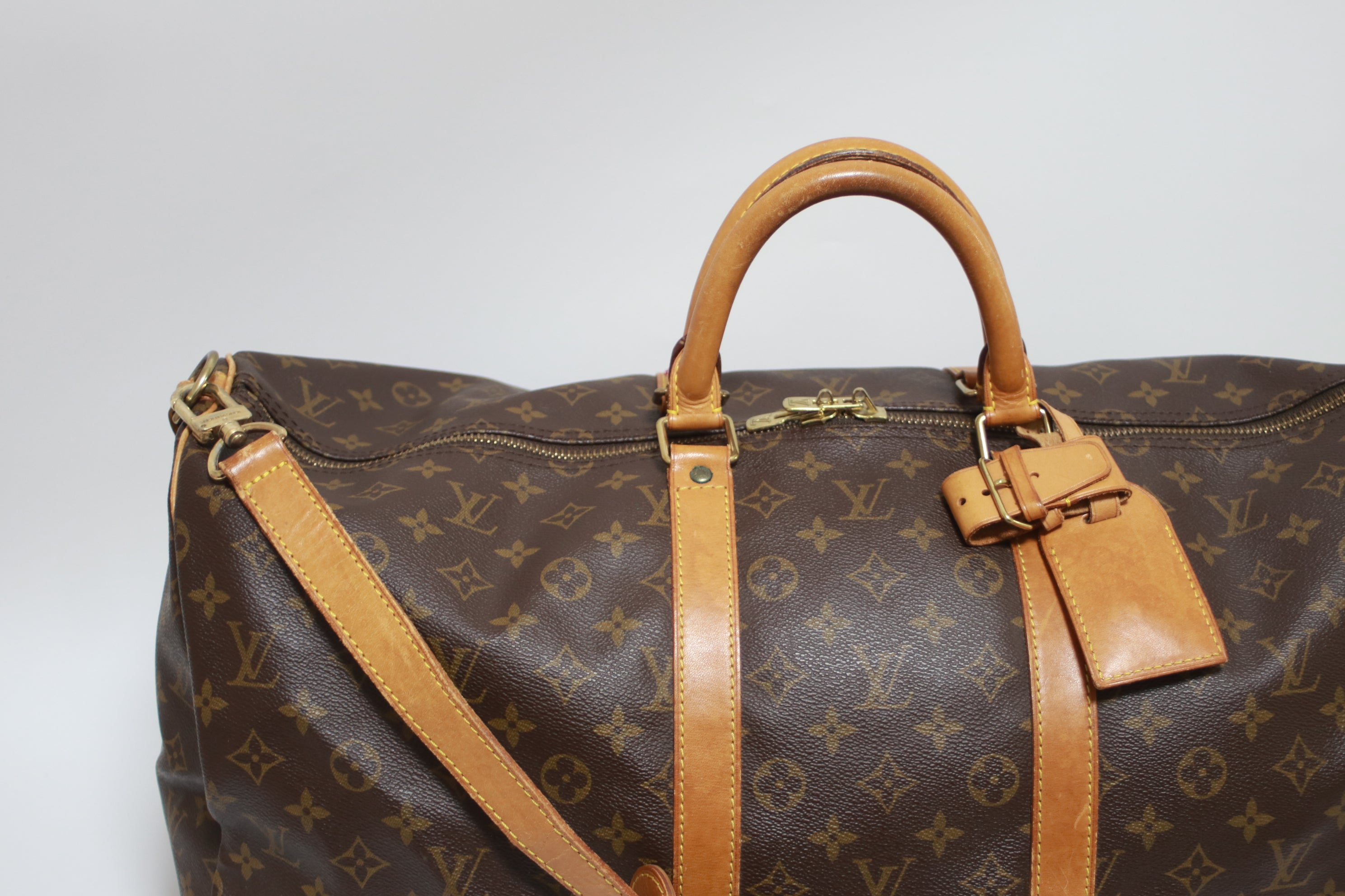 Louis Vuitton Keepall 55 Bandouliere Used (6967)