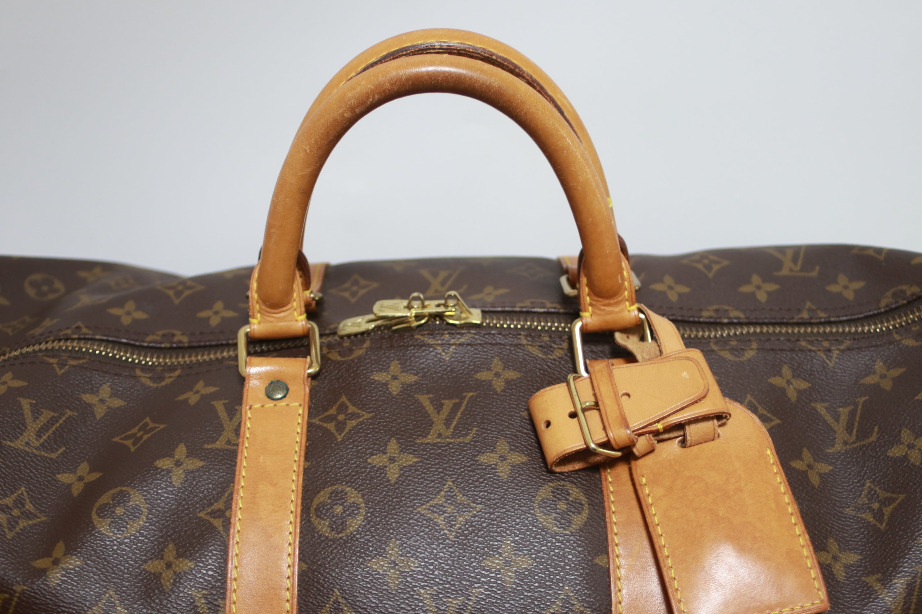 Louis Vuitton Keepall 55 Bandouliere Used (6967)