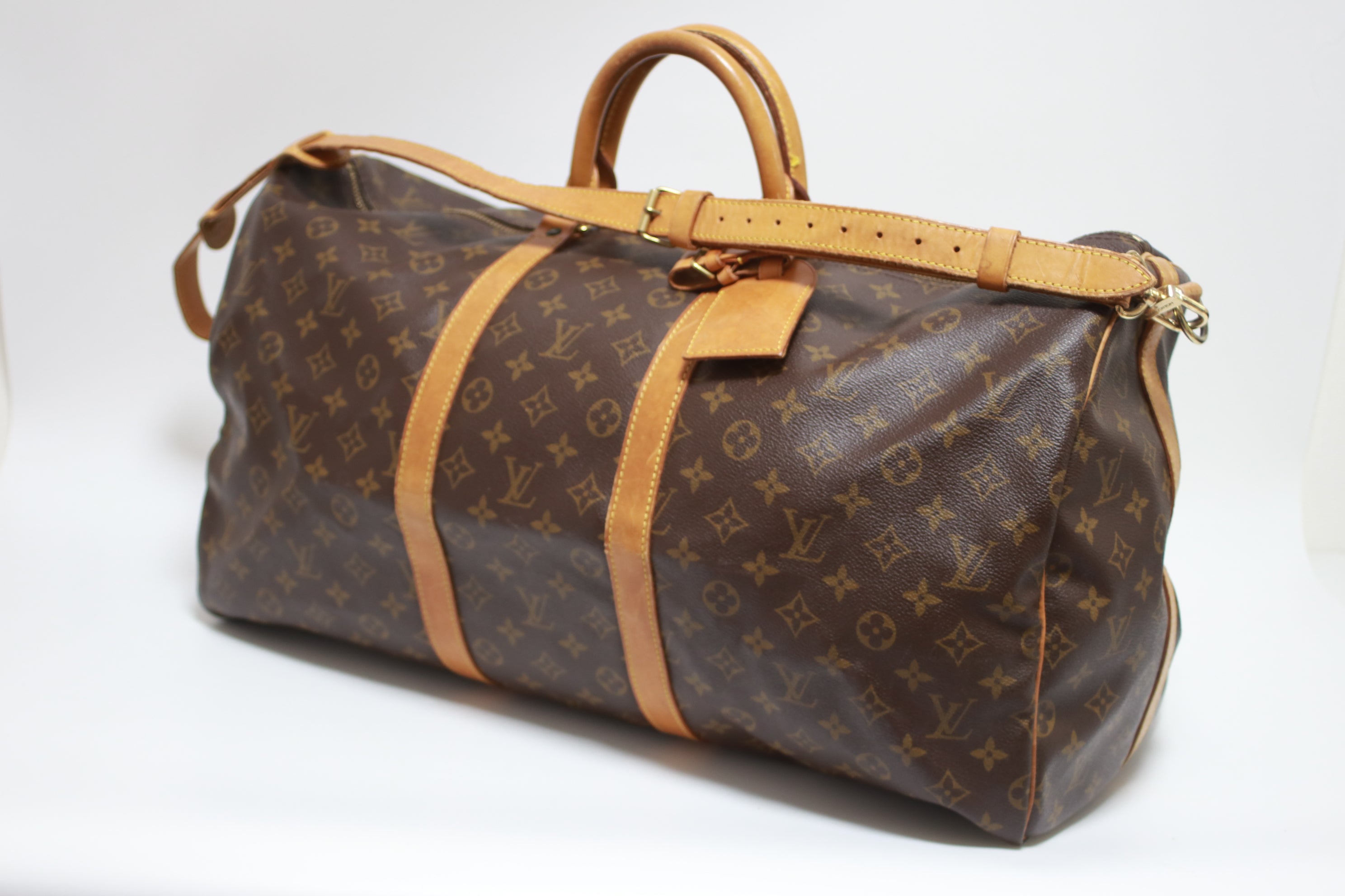 Louis Vuitton Keepall 55 Bandouliere Used (6967)