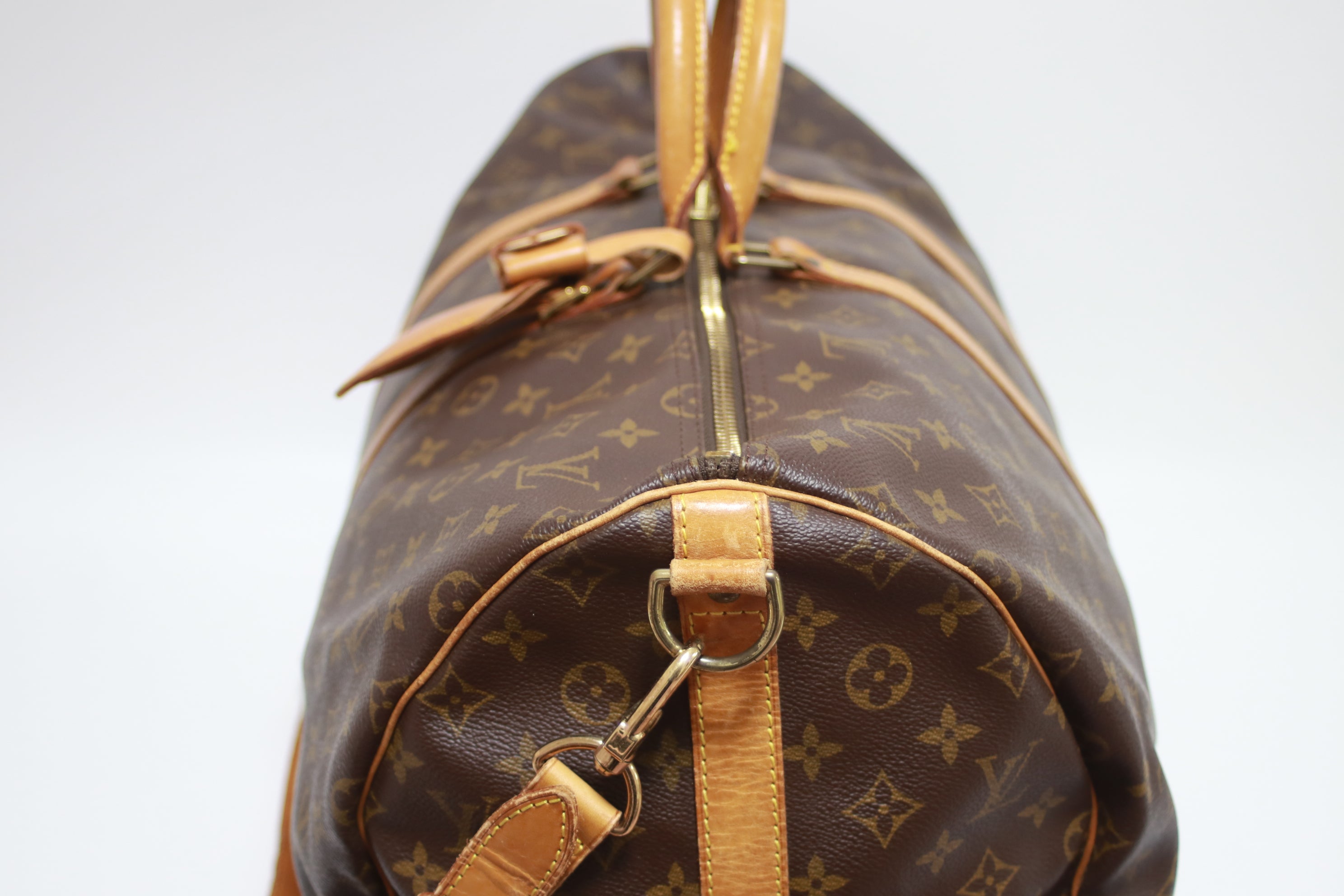 Louis Vuitton Keepall 55 Bandouliere Used (6967)