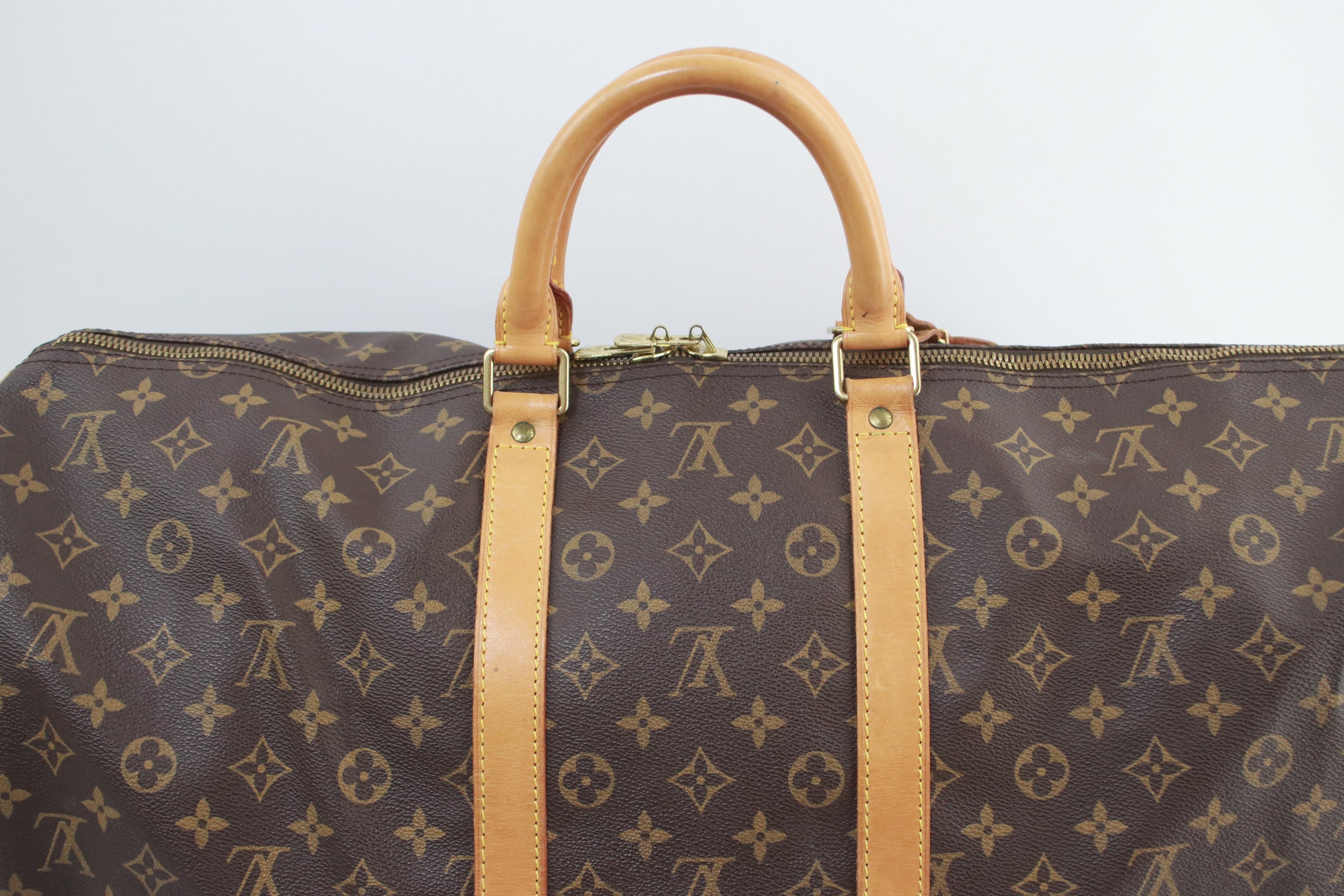 Louis Vuitton Keepall 60 Bandouliere Boston Bag Used (6198)