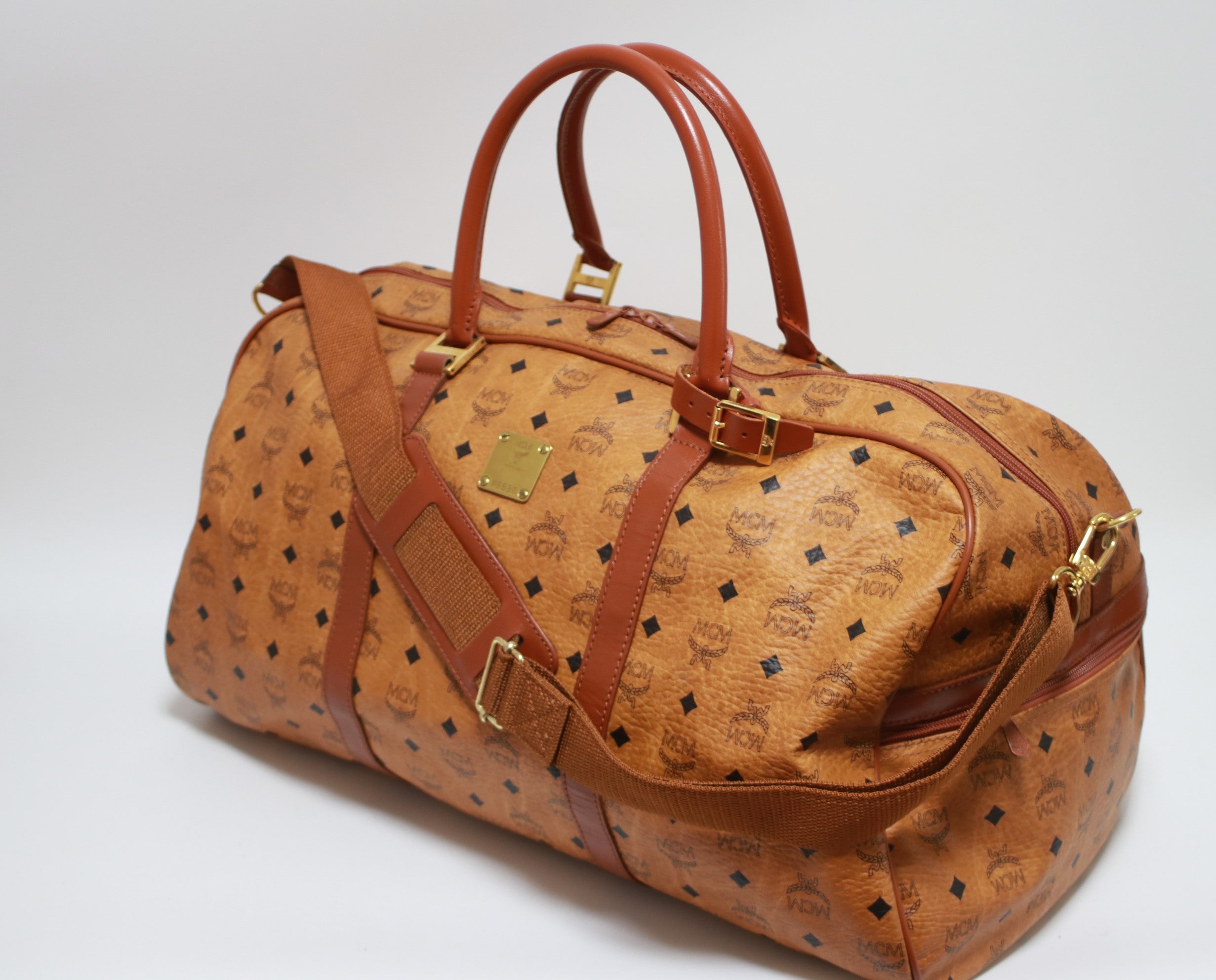 MCM Duffle Bag with Strap Used