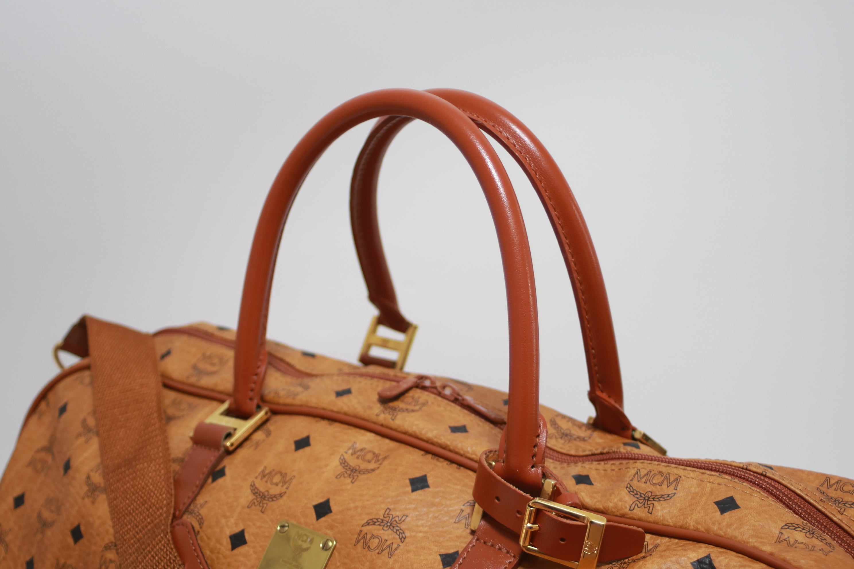 MCM Duffle Bag with Strap Used