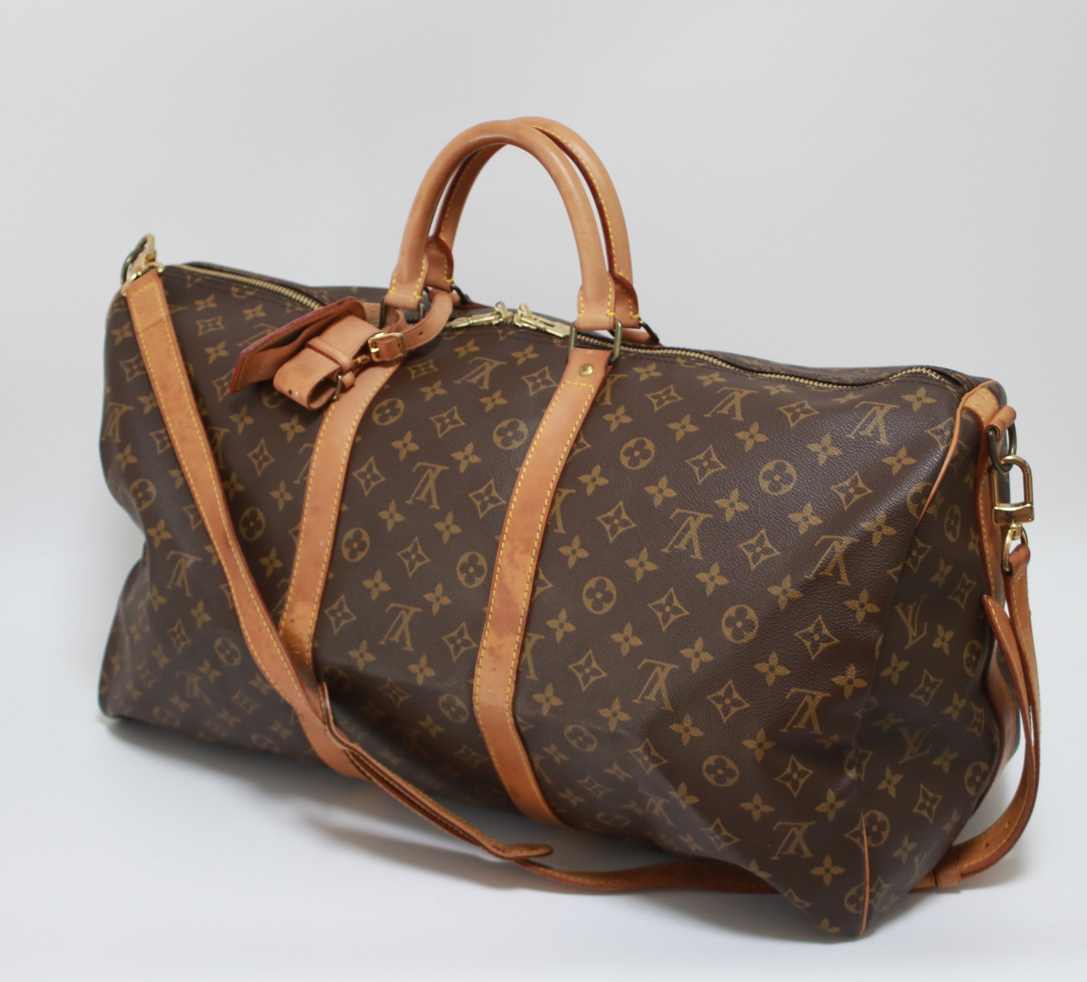 Louis Vuitton Keepall 55 Bandouliere Used (6106)