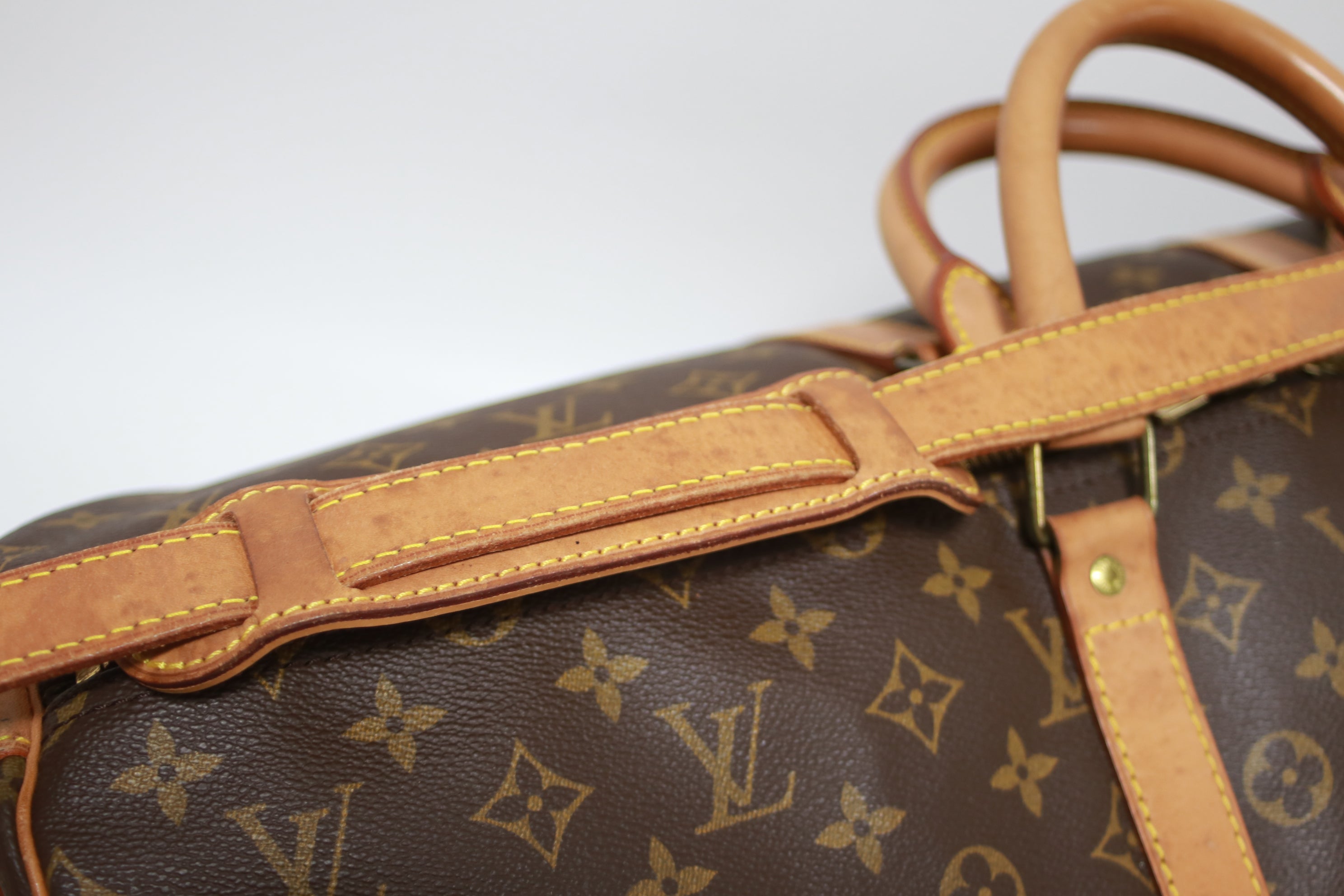 Louis Vuitton Keepall 55 Bandouliere Used (6106)