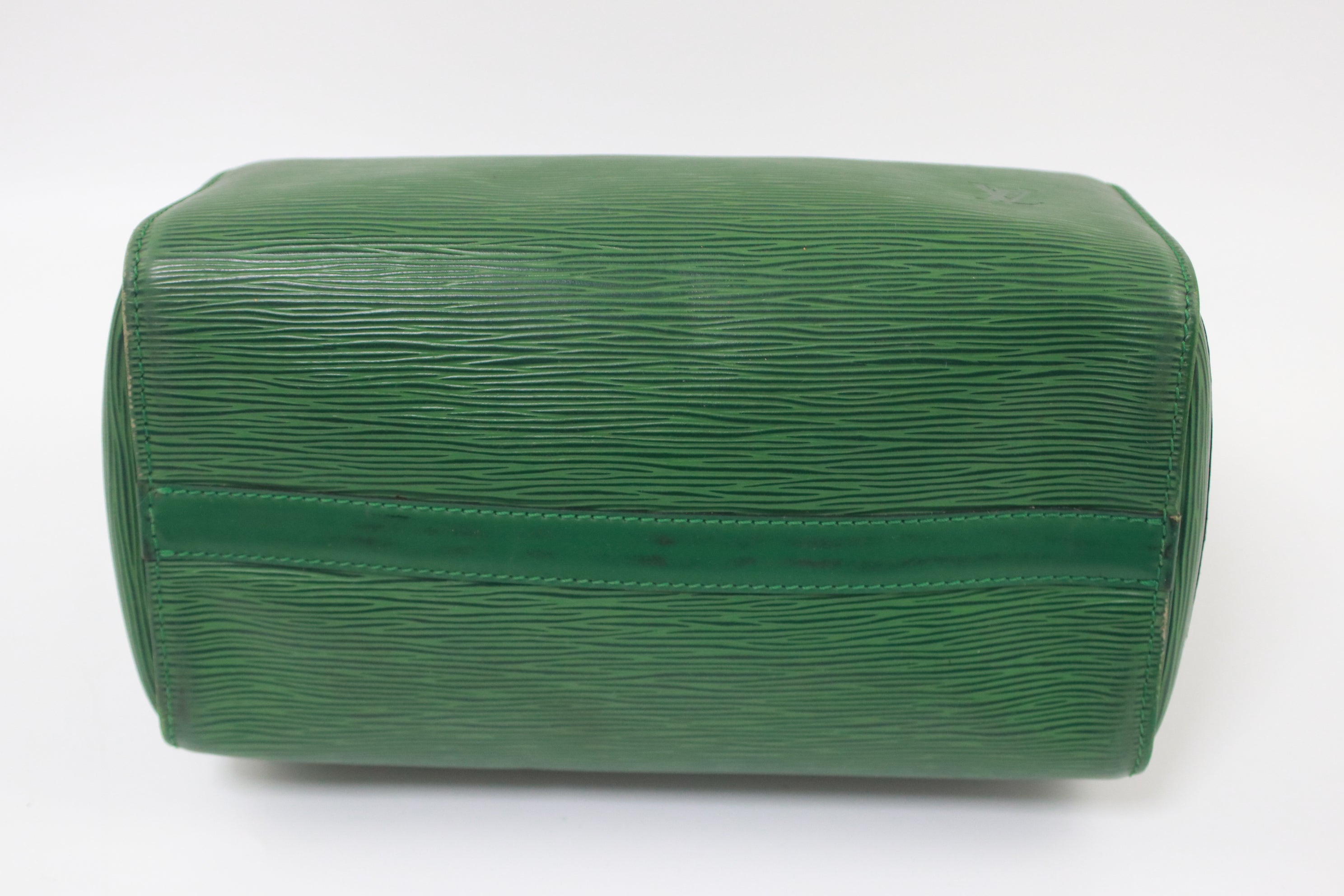 Louis Vuitton Speedy 25 Epi Green Handbag Used (6904)