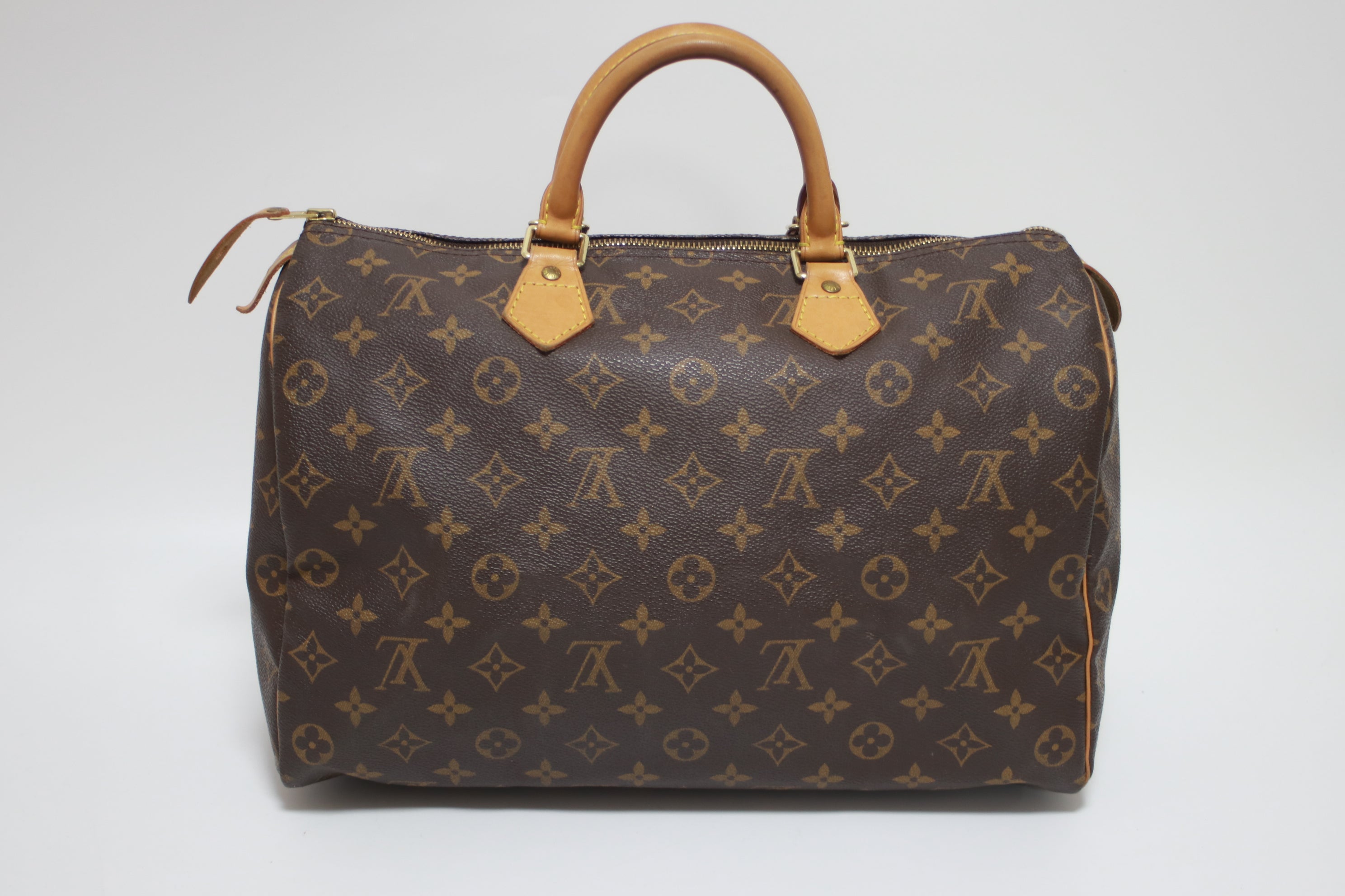 Louis Vuitton Speedy 35 Handbag Used (7960)
