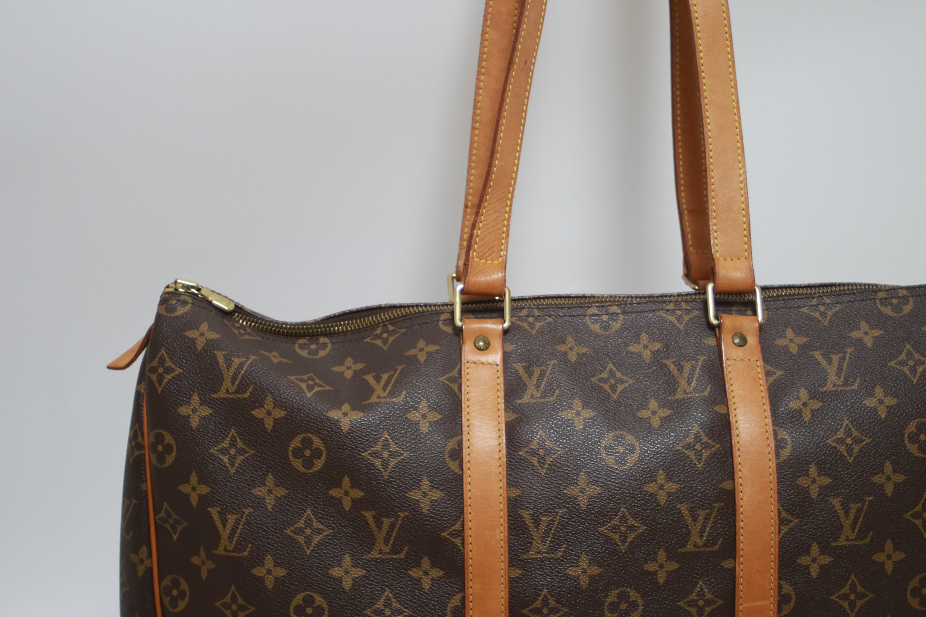 Louis Vuitton Sac Flanerie 50 Shoulder Tote Bag Used