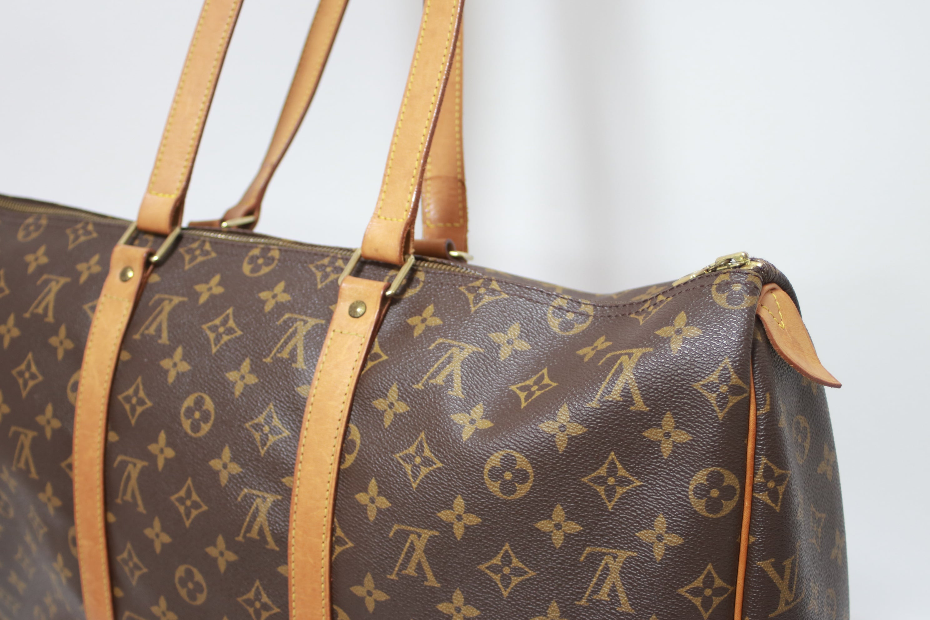 Louis Vuitton Sac Flanerie 50 Shoulder Tote Bag Used