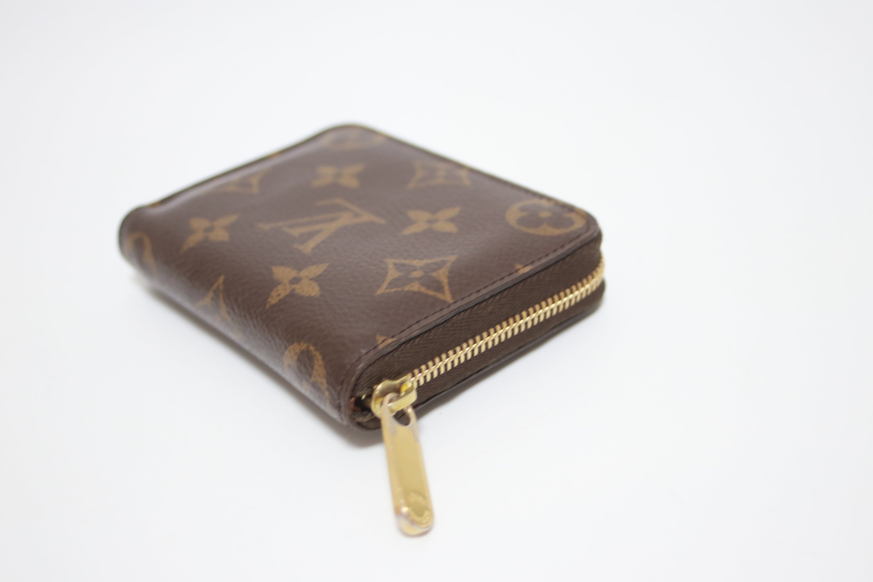 Louis Vuitton Zippy Card Holder Coin Case Used (8007)