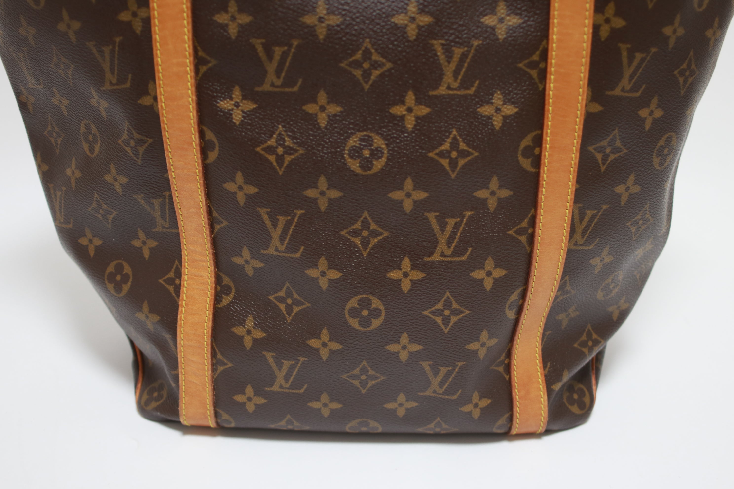 Louis Vuitton Sac Shopping Shoulder Tote Bag Used