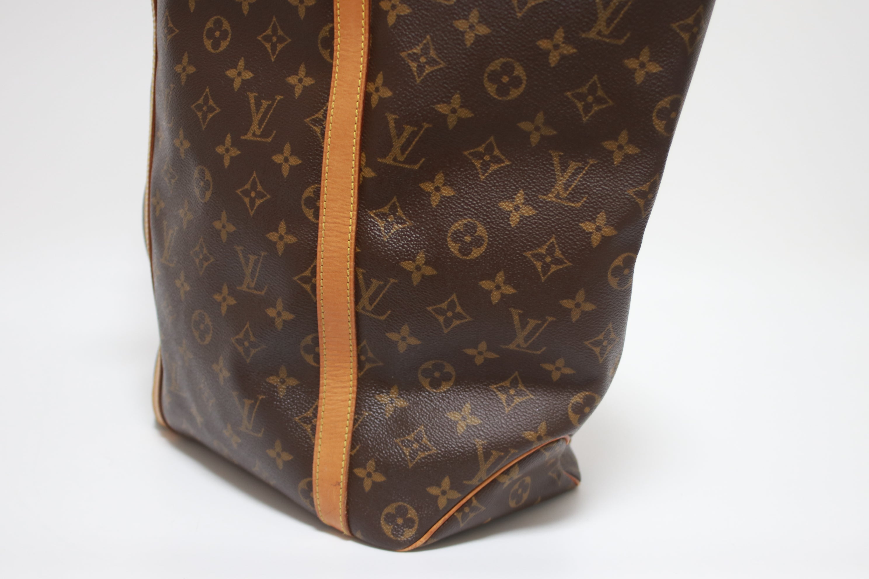 Louis Vuitton Sac Shopping Shoulder Tote Bag Used