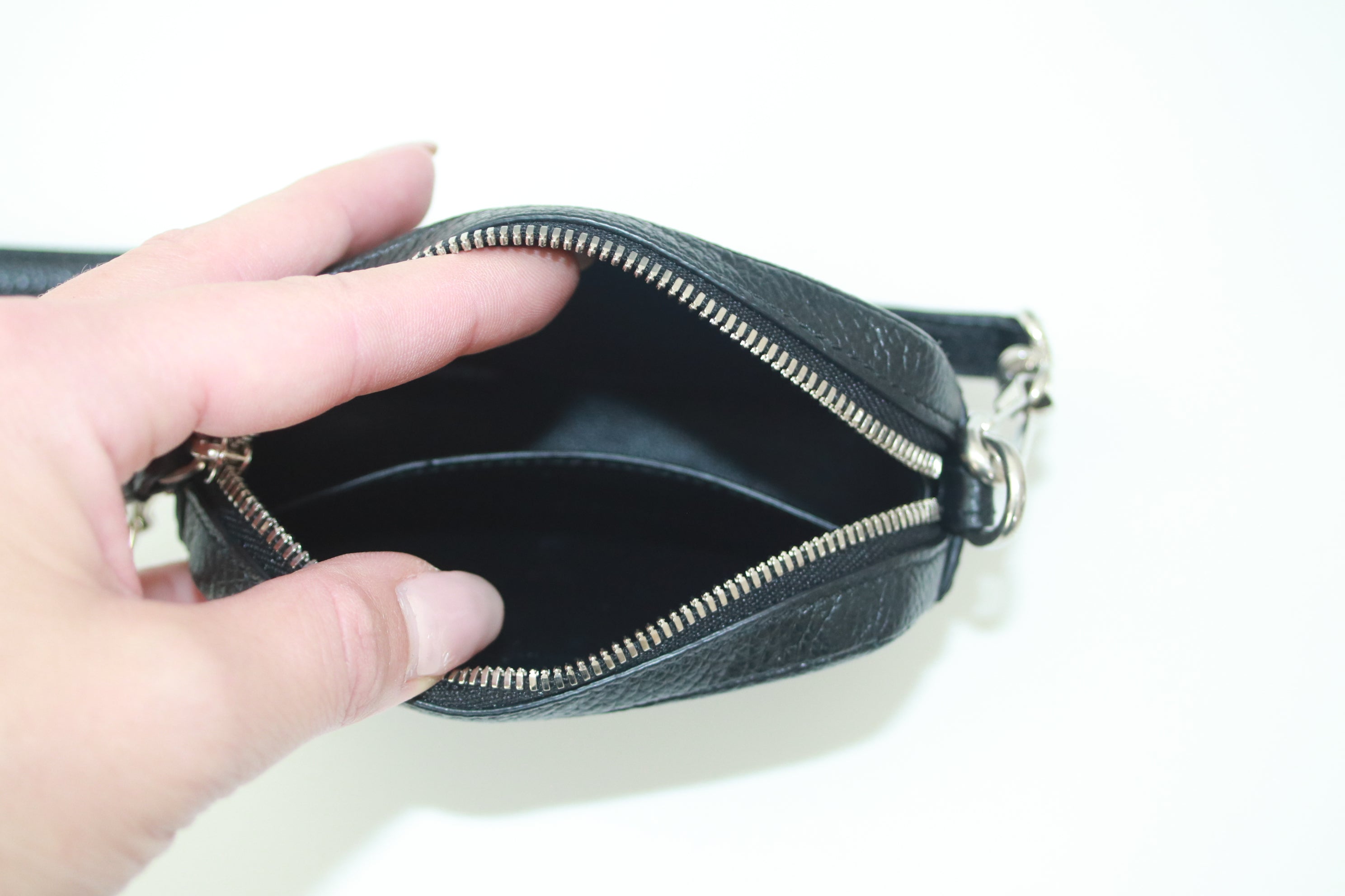 Balenciaga Mini Camera Shoulder Bag Black Used (6713)