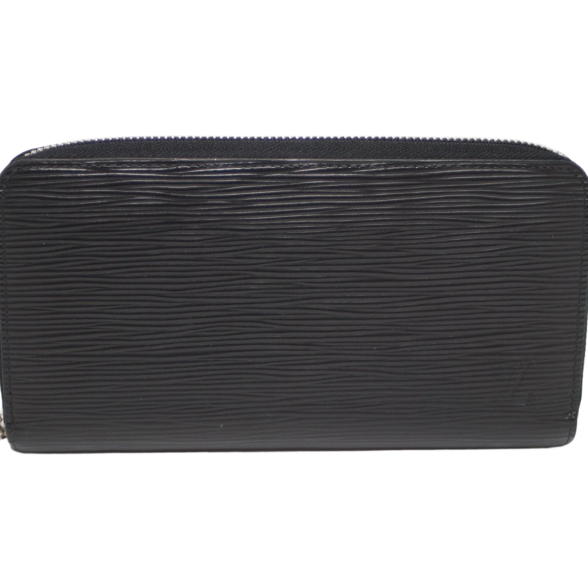 Louis Vuitton Epi Zippy Long Wallet Black Used