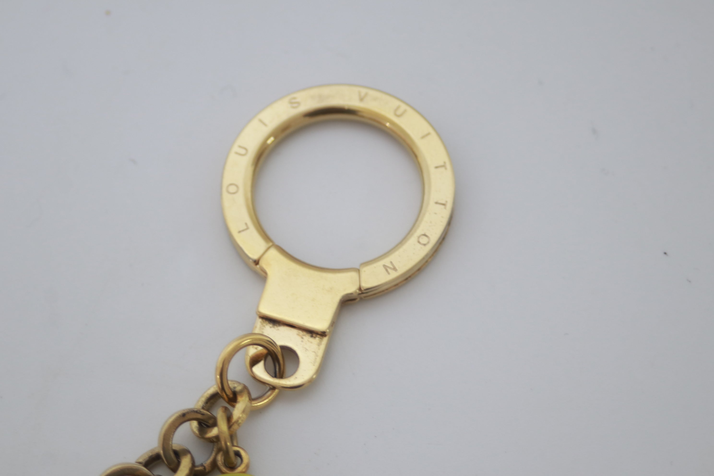 Louis Vuitton Bag Charm Key Holder Used (8024)